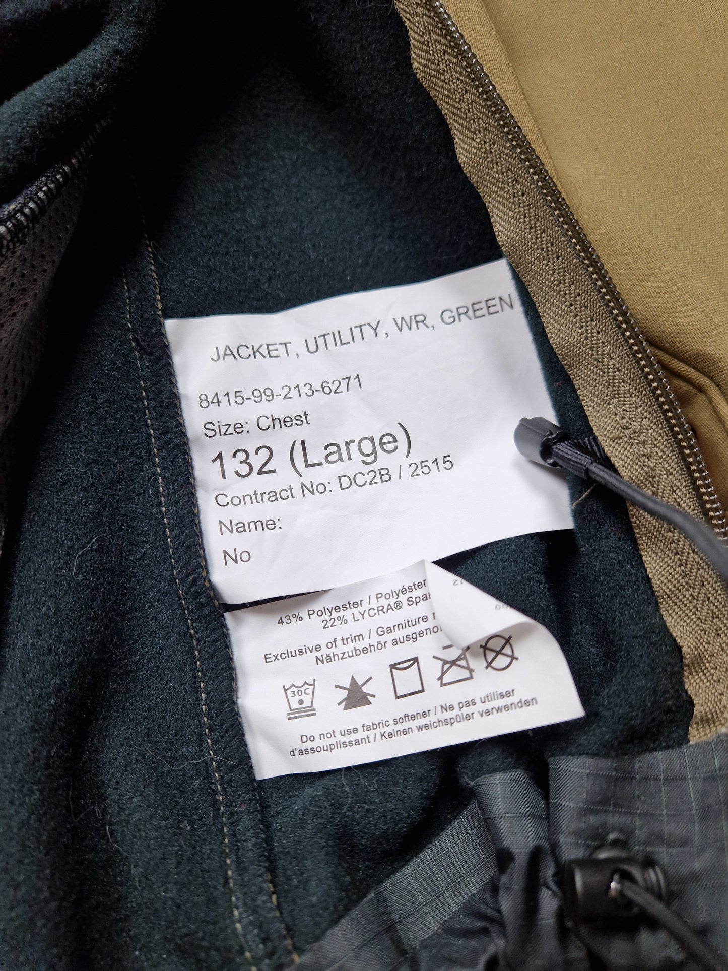 Arc'teryx LEAF VertX Justice Utility Jacket (L)