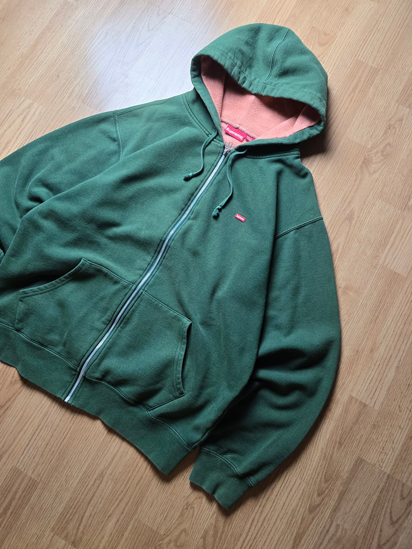 Supreme Contrast Zip Up Hoodie (XL)