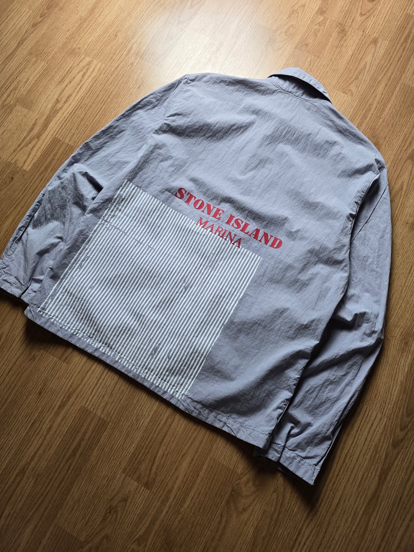 Stone Island Marina 50 Fili Zip Overshirt (L)