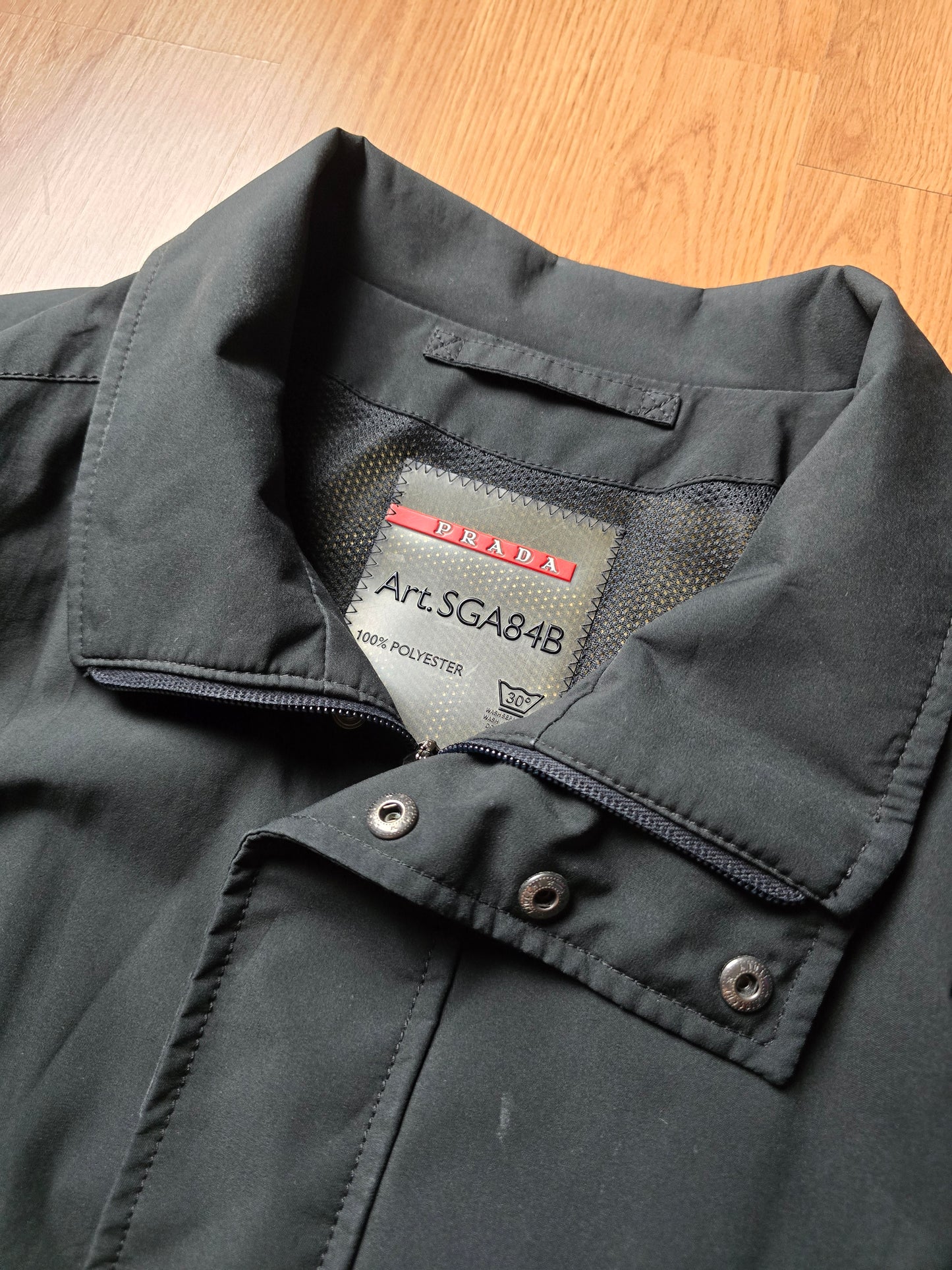 00s Prada Sport Waterproof Windstopper Mac Jacket (XL)