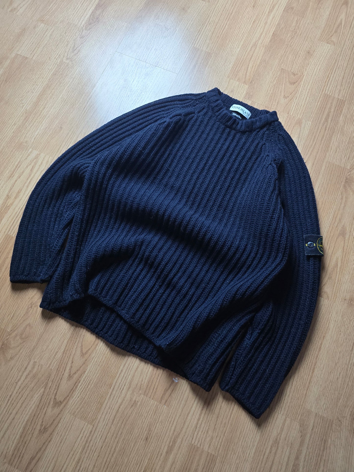 Vintage Stone Island Wool Fisherman Sweater (M)