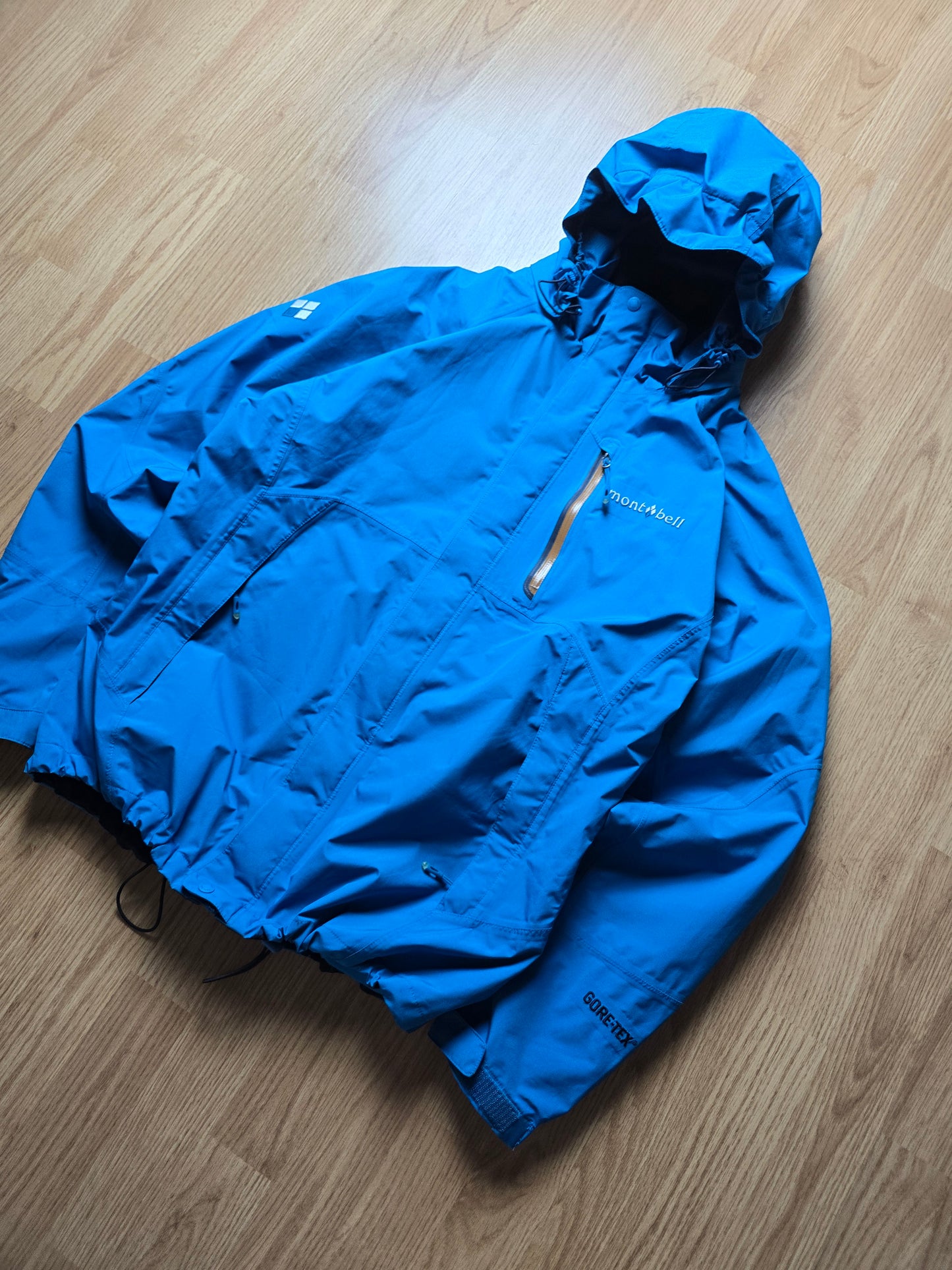 Vintage Montbell Gore-tex Light Padded Rain Jacket (M)