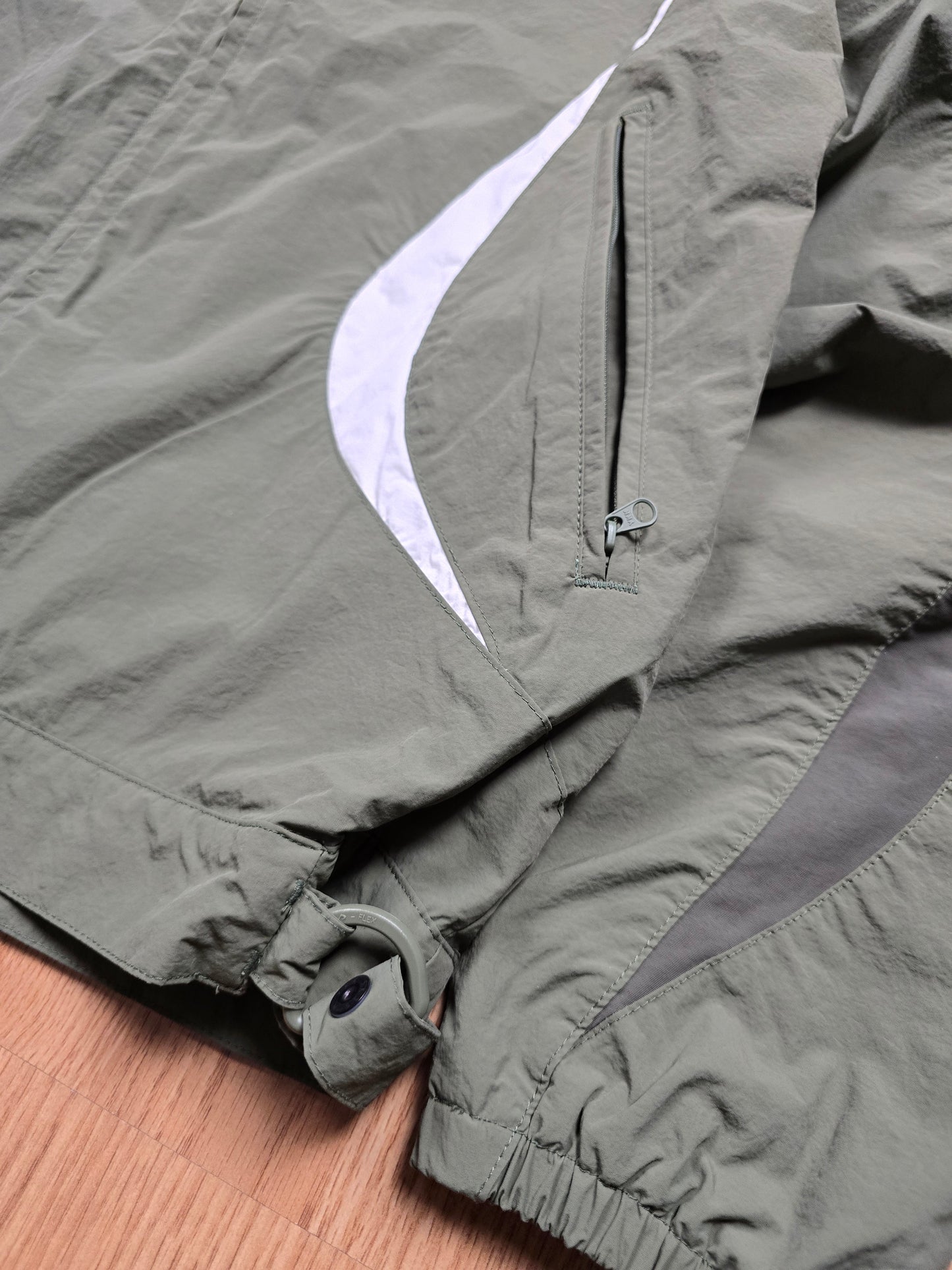 Palace 'Moto Shell' Glow-In-The-Dark Tack Jacket (S)