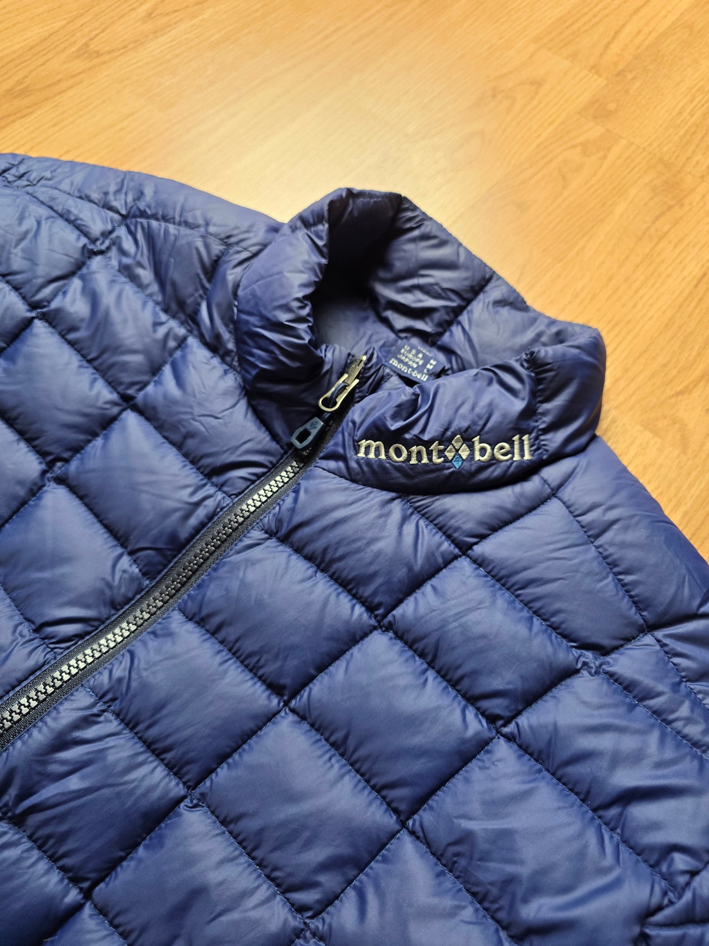 00s Montbell EX800 Lightweight Down Quilted Puffer Jacket (M)