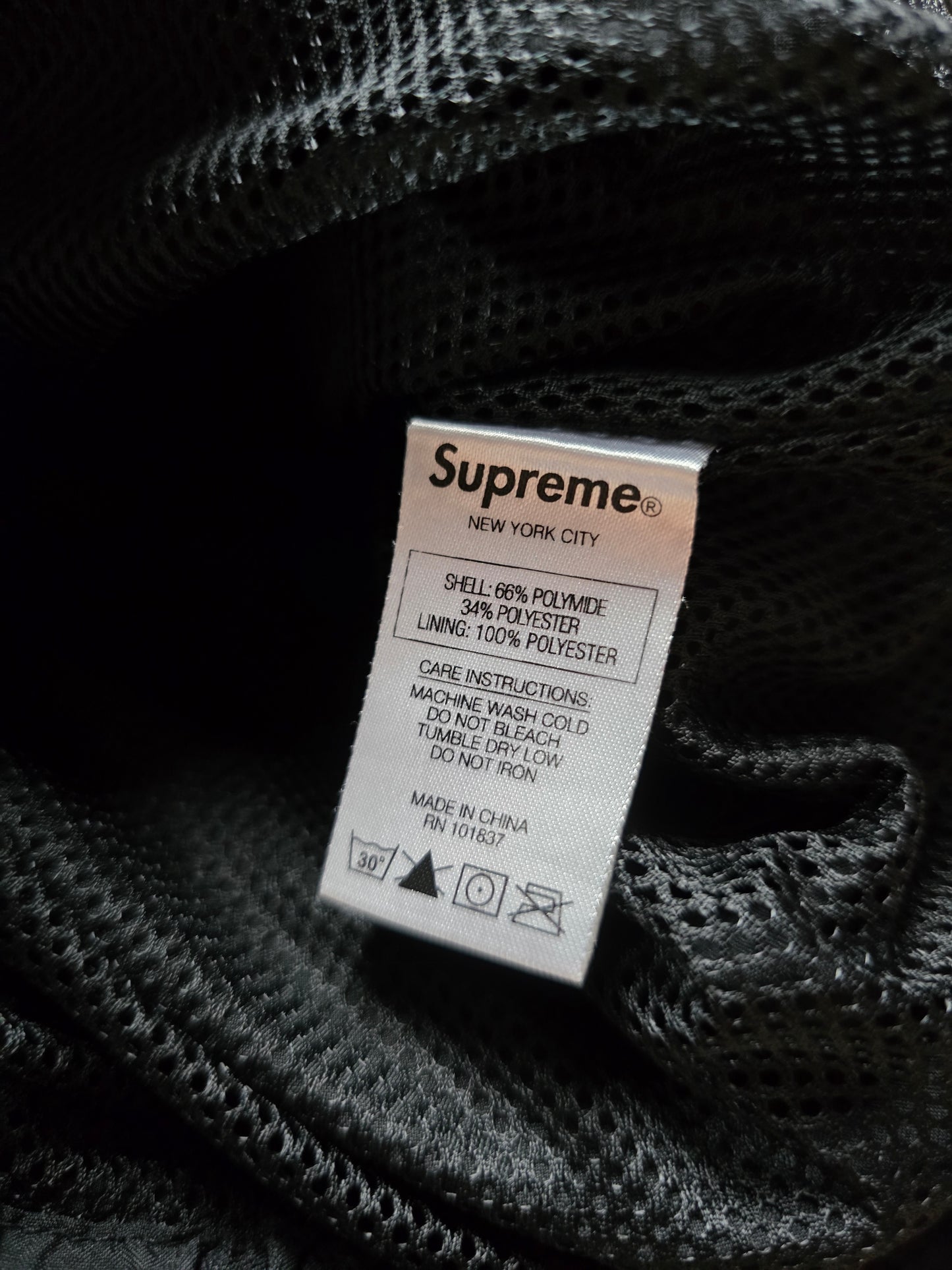 Supreme Jaquard Water Resistant Windbreaker Jacket (L)