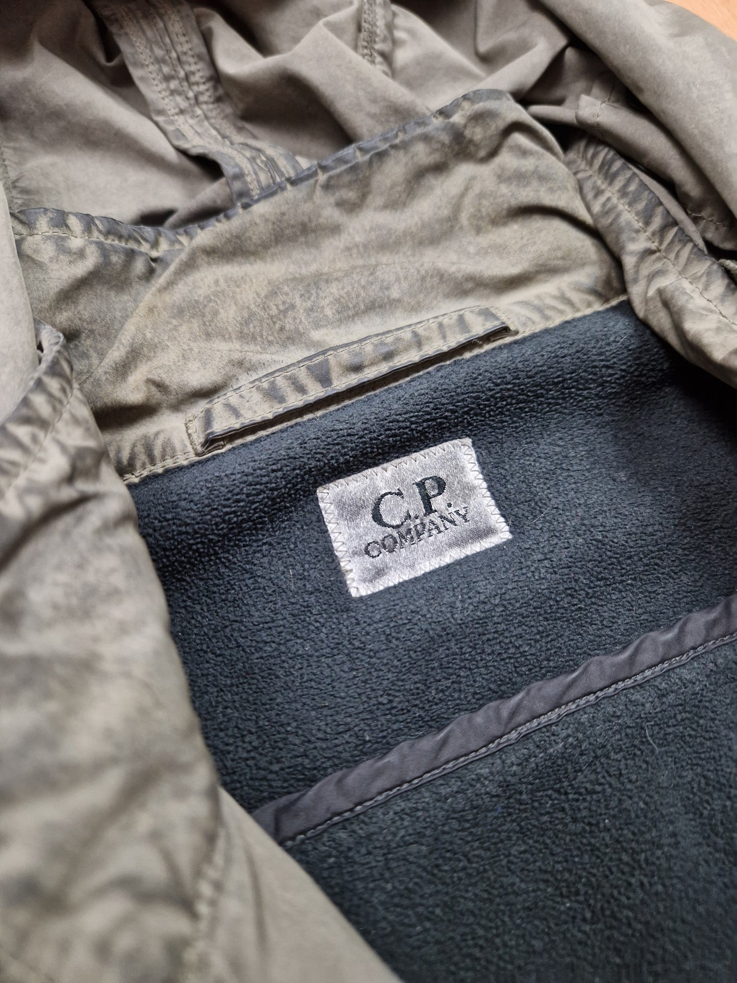 C.P. Company Tinto Terra Fleece Lined Goggle Jacket (M)