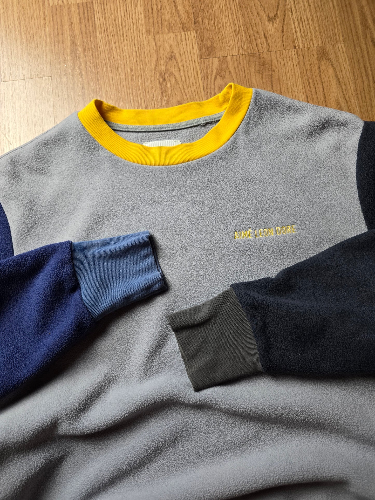 Aime Leon Dore Colorblocked Fleece Crewneck (M)