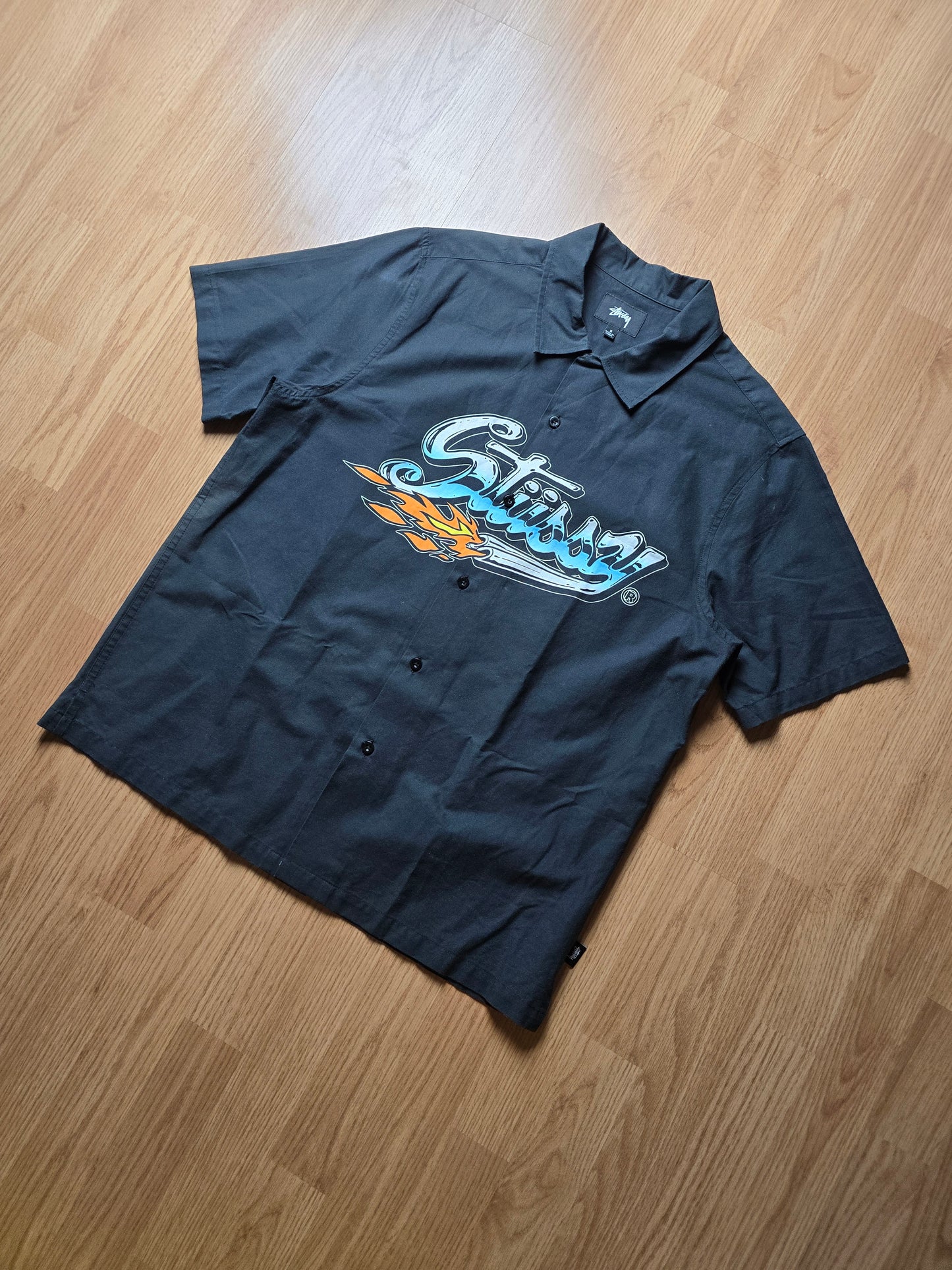 Stussy Crusing SS Button Up Shirt (S/M)