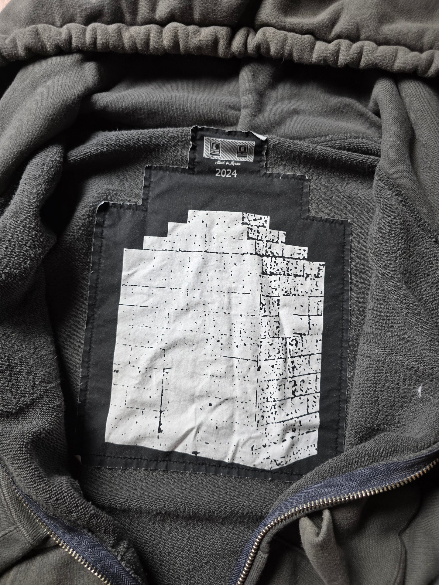 Cav Empt Embroidery Zip Hoodie (L)