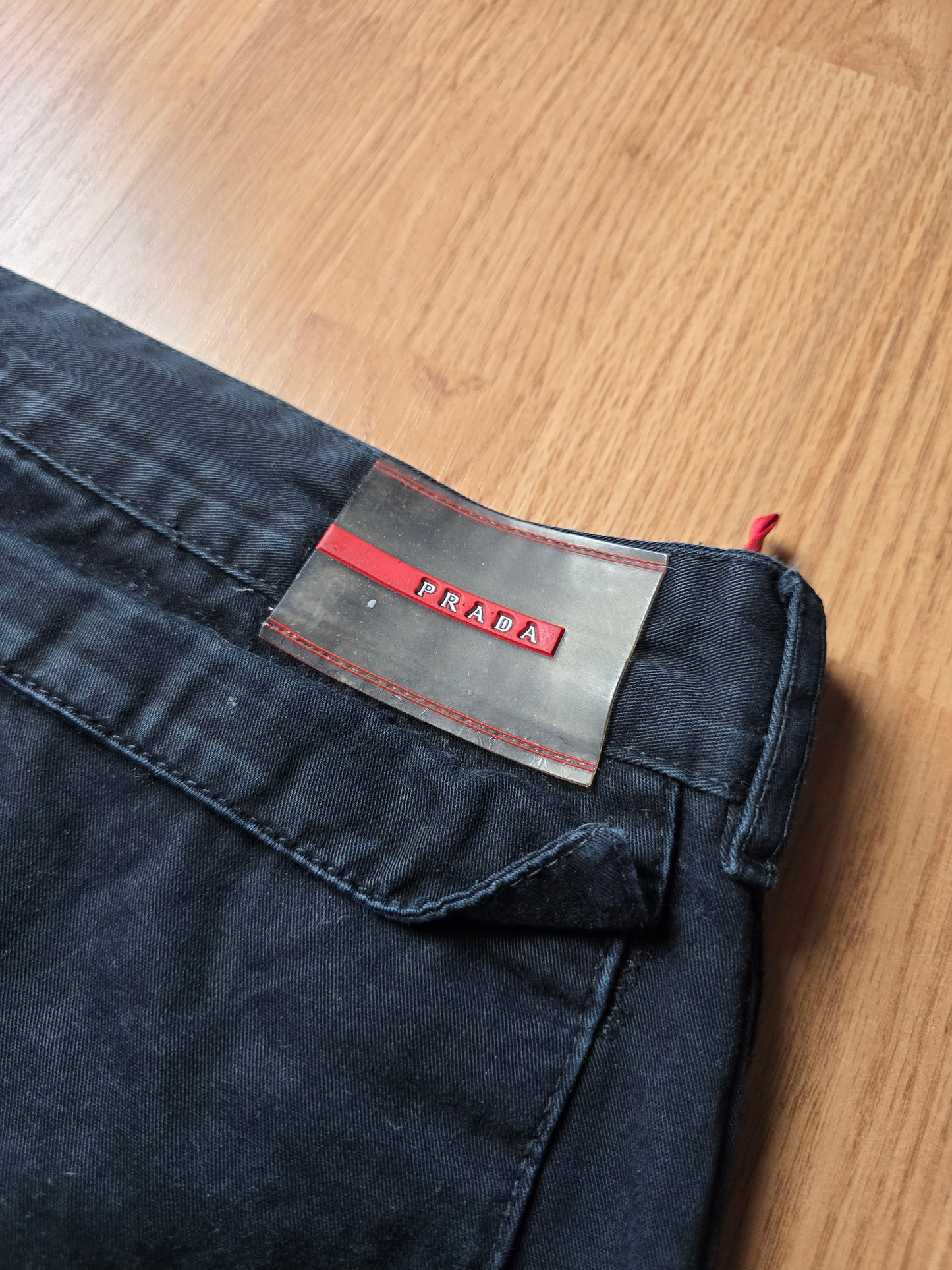 00s Prada Sport Double Knee Trousers (32x30)