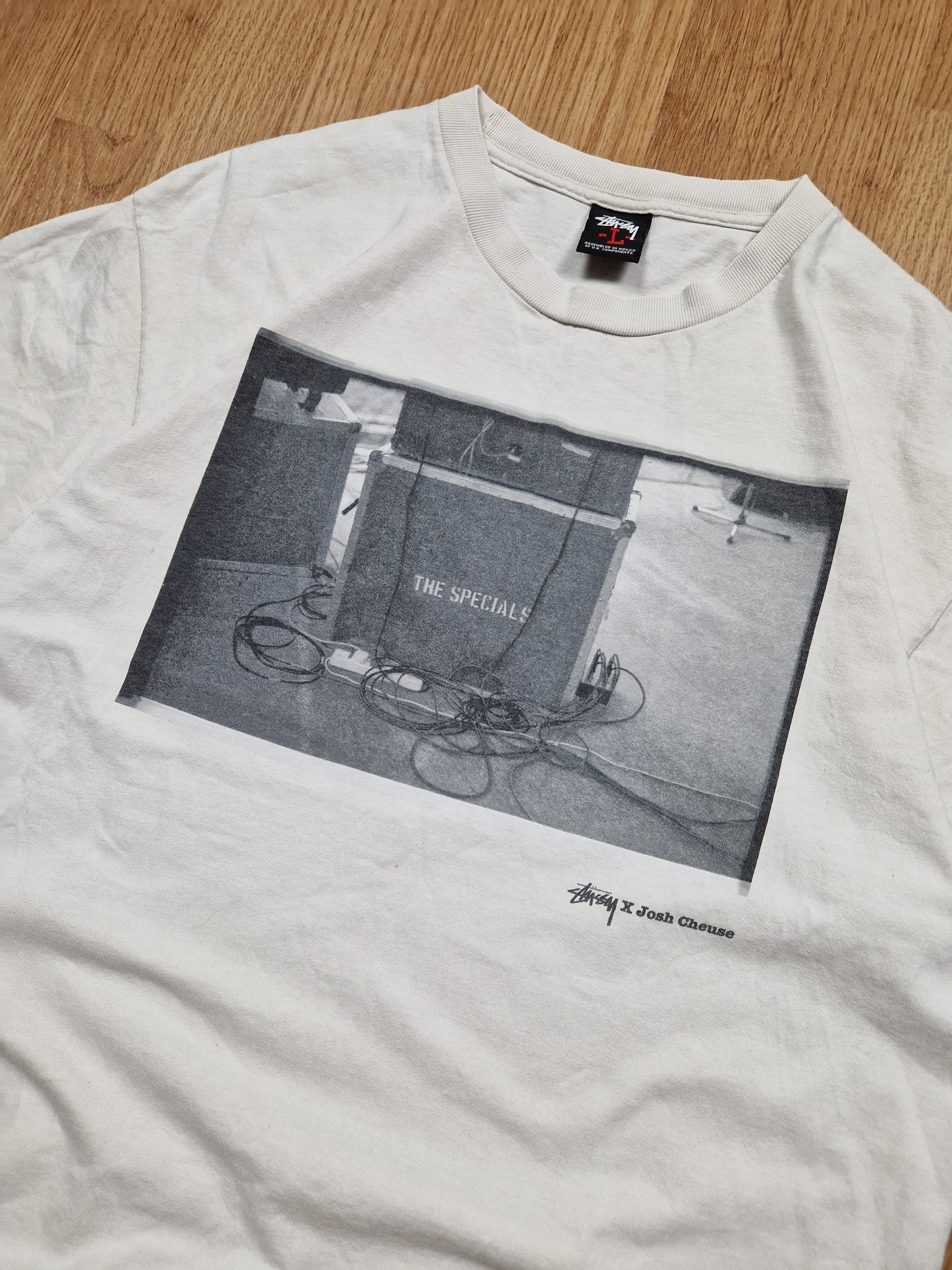 Vintage Stussy x Josh Cheuse 'The Specials' T-shirt (L)