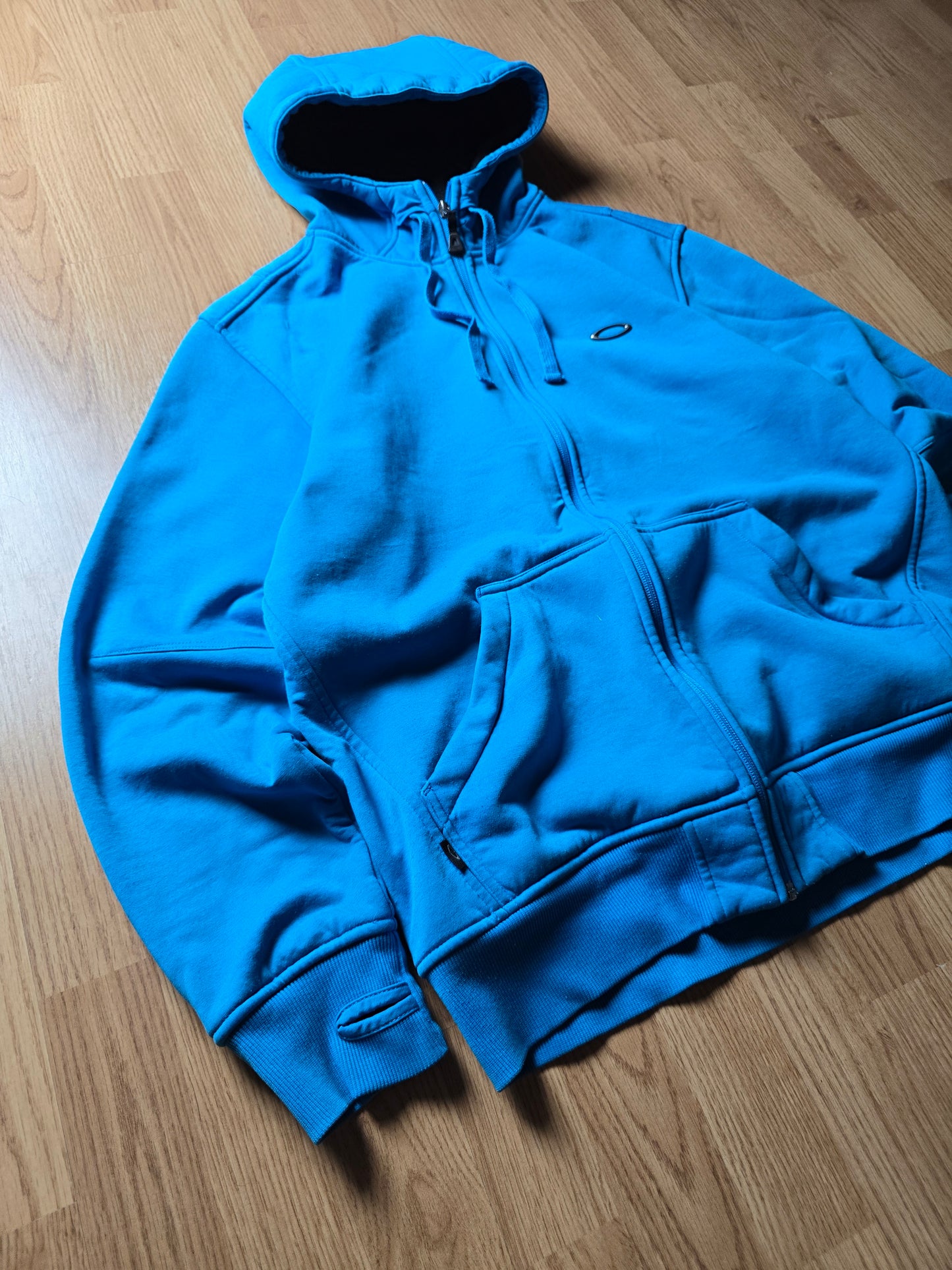 Oakley Fleece Lined Zip Up Hoodie (L)