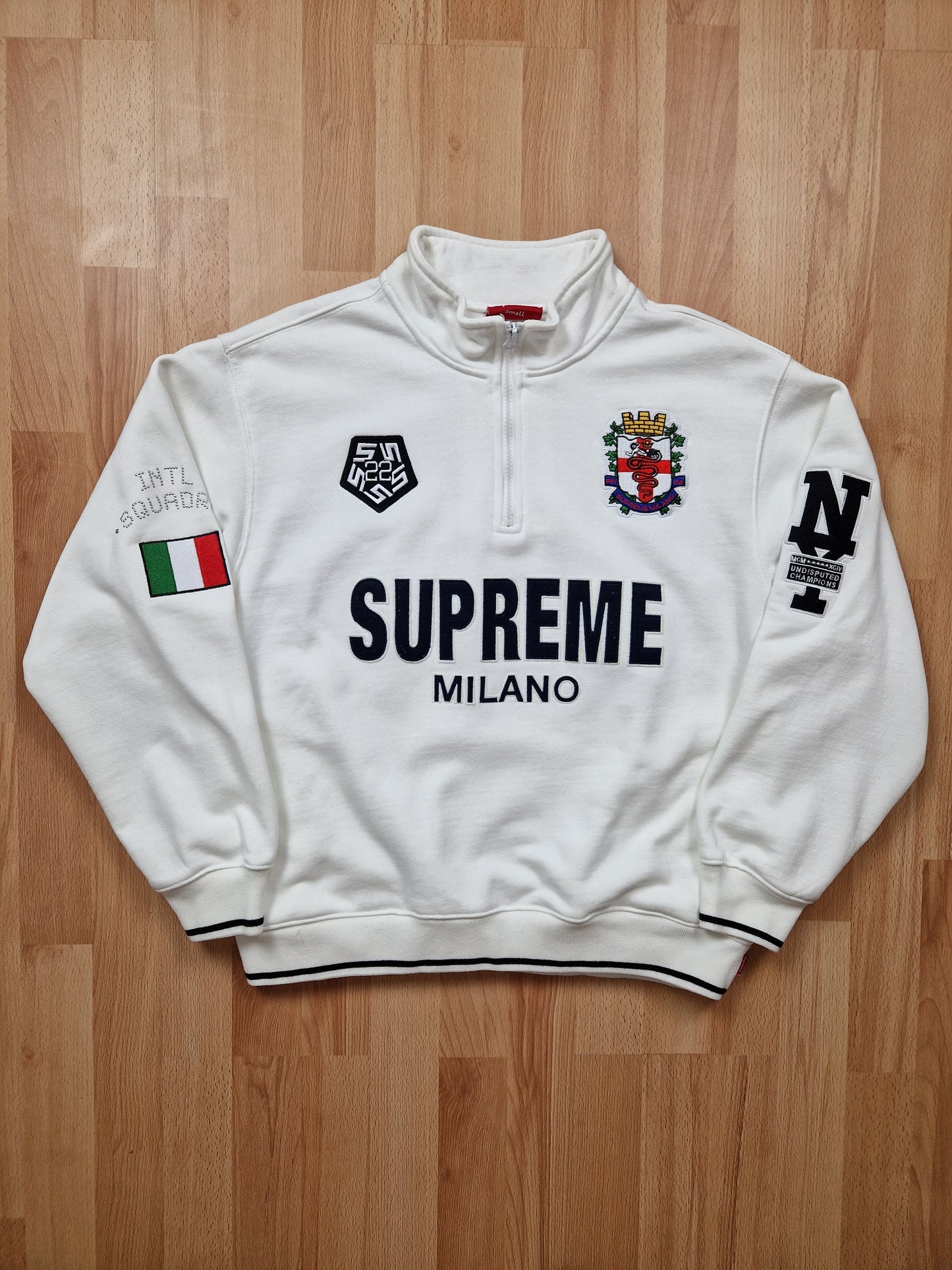 RARE Supreme 'Milano' Half Zip Pullover (S)