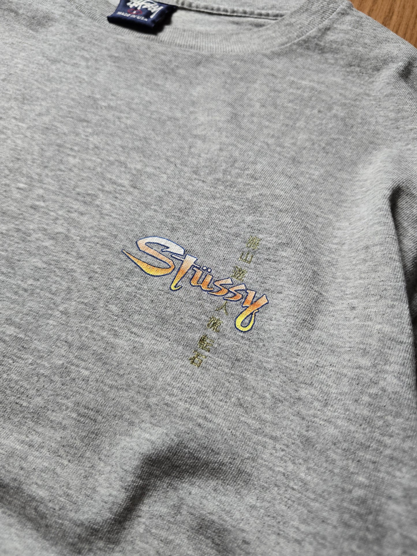 90s Stussy Single Stitch Surf T-shirt (M/L)