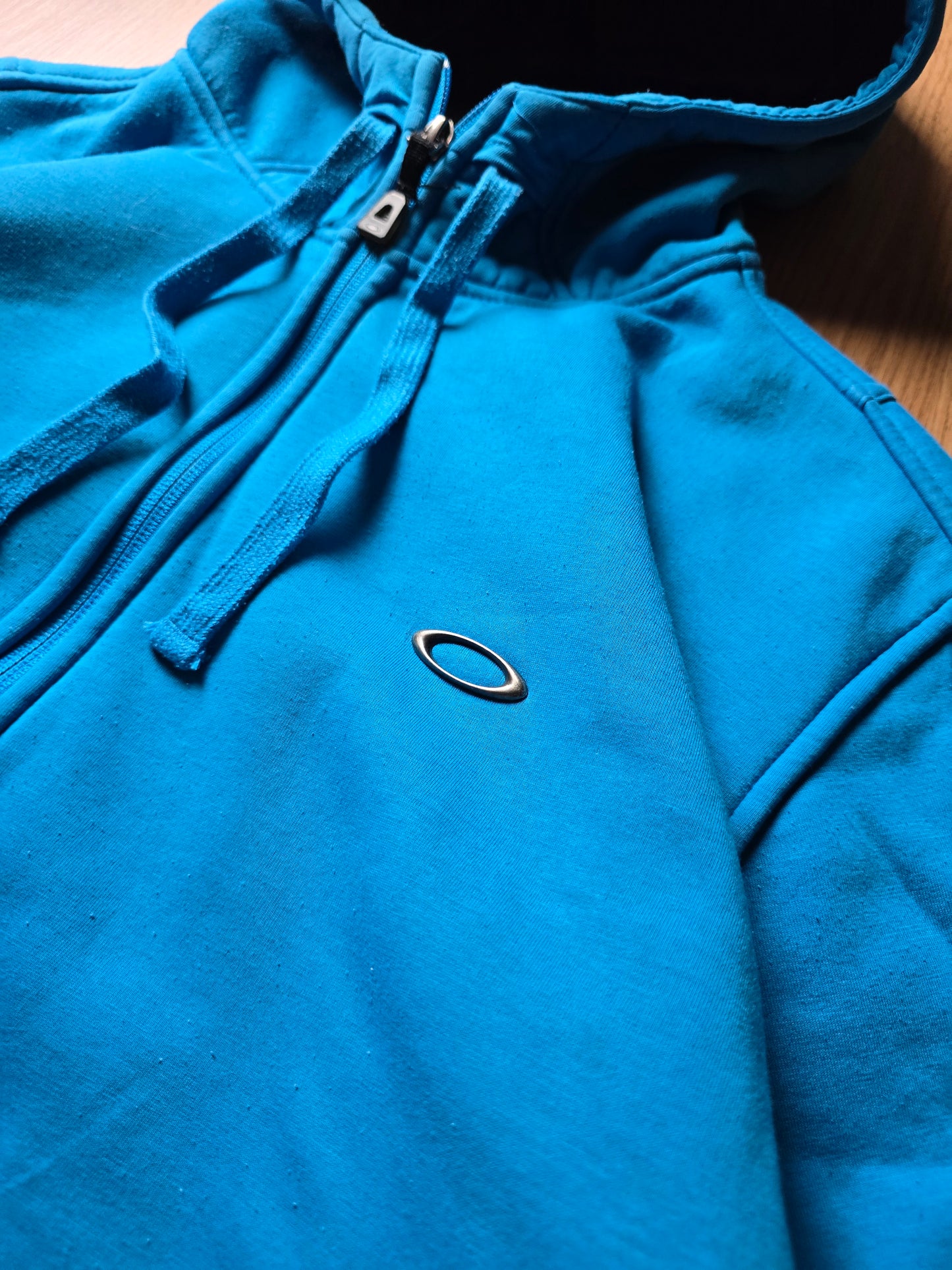 Oakley Fleece Lined Zip Up Hoodie (L)