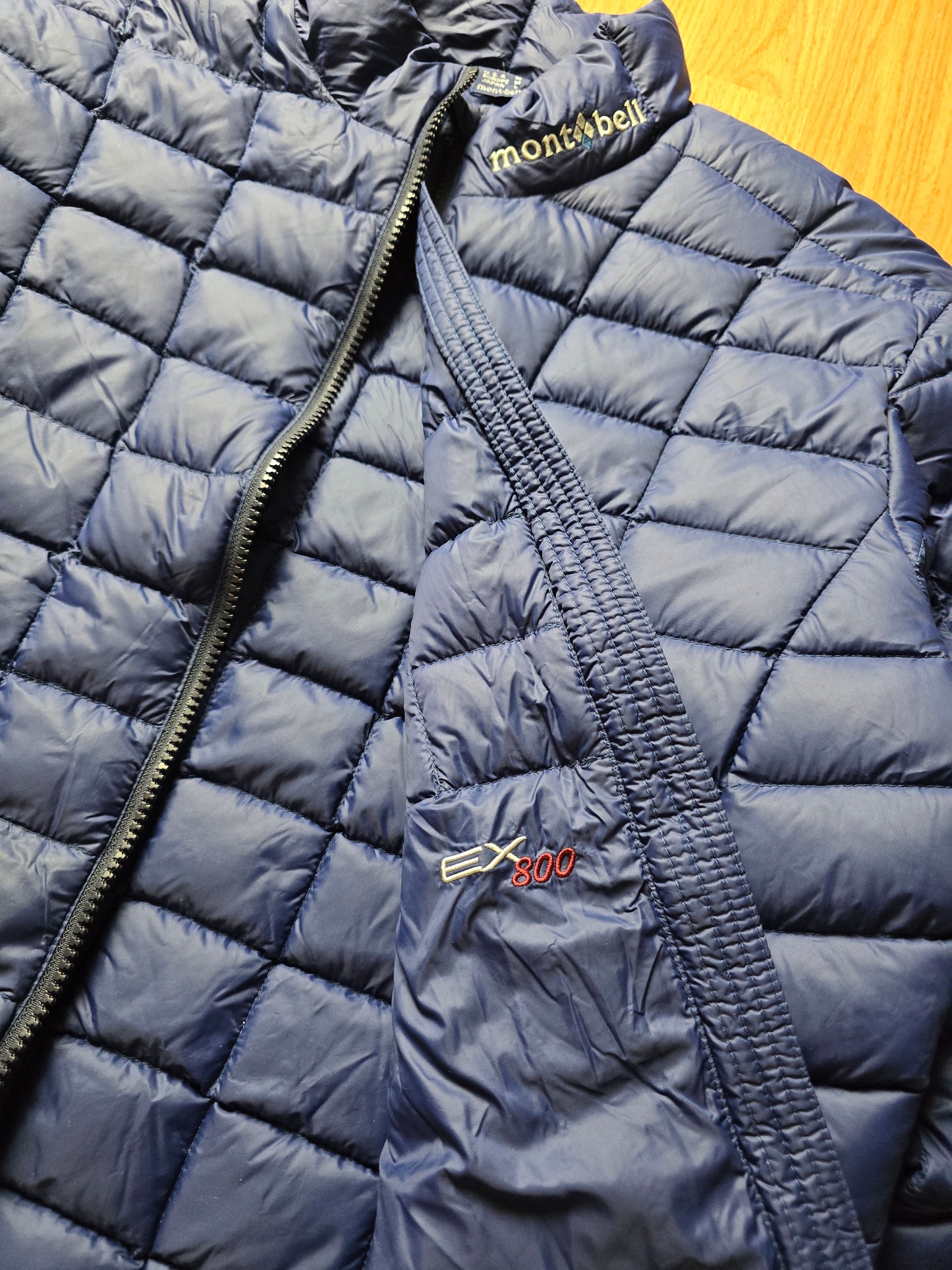 00s Montbell EX800 Lightweight Down Quilted Puffer Jacket (M)