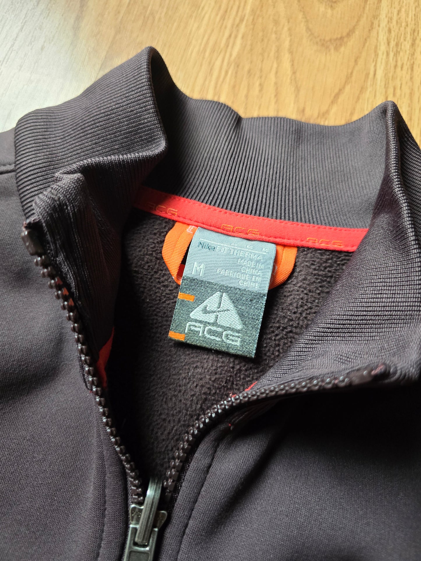 00s Nike ACG Big Letter Embroidered Track Jacket (M)