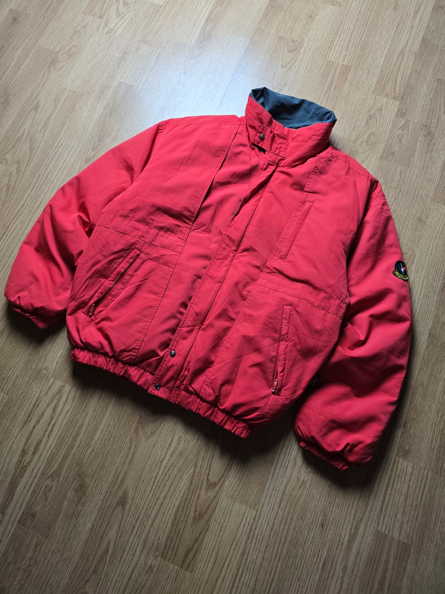 RARE 90s Moncler x Acics Thermo Clo System Down Puffer Jacket (S)