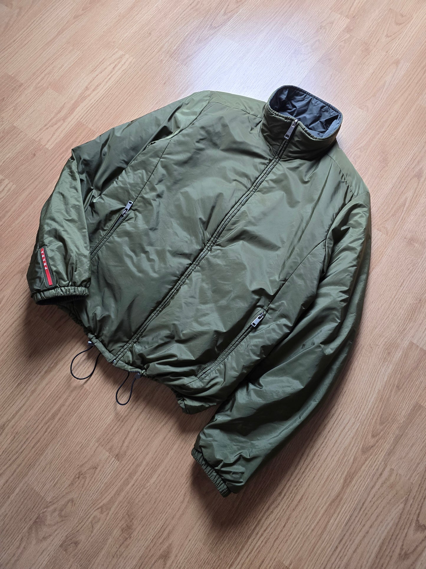 Prada Sport 2015 Red Tab Reversible Padded Jacket (M)
