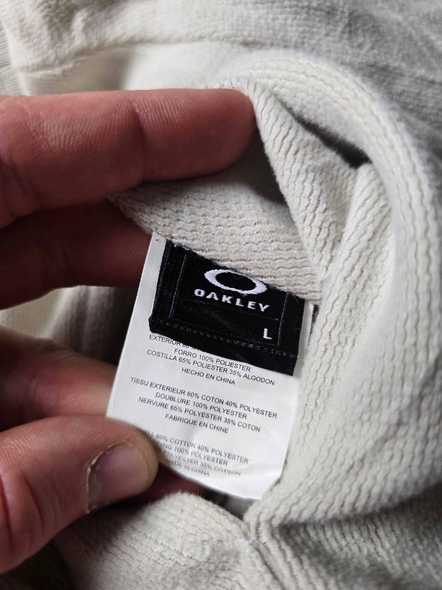 00s Oakley Reversible Fleece Jacket (L)