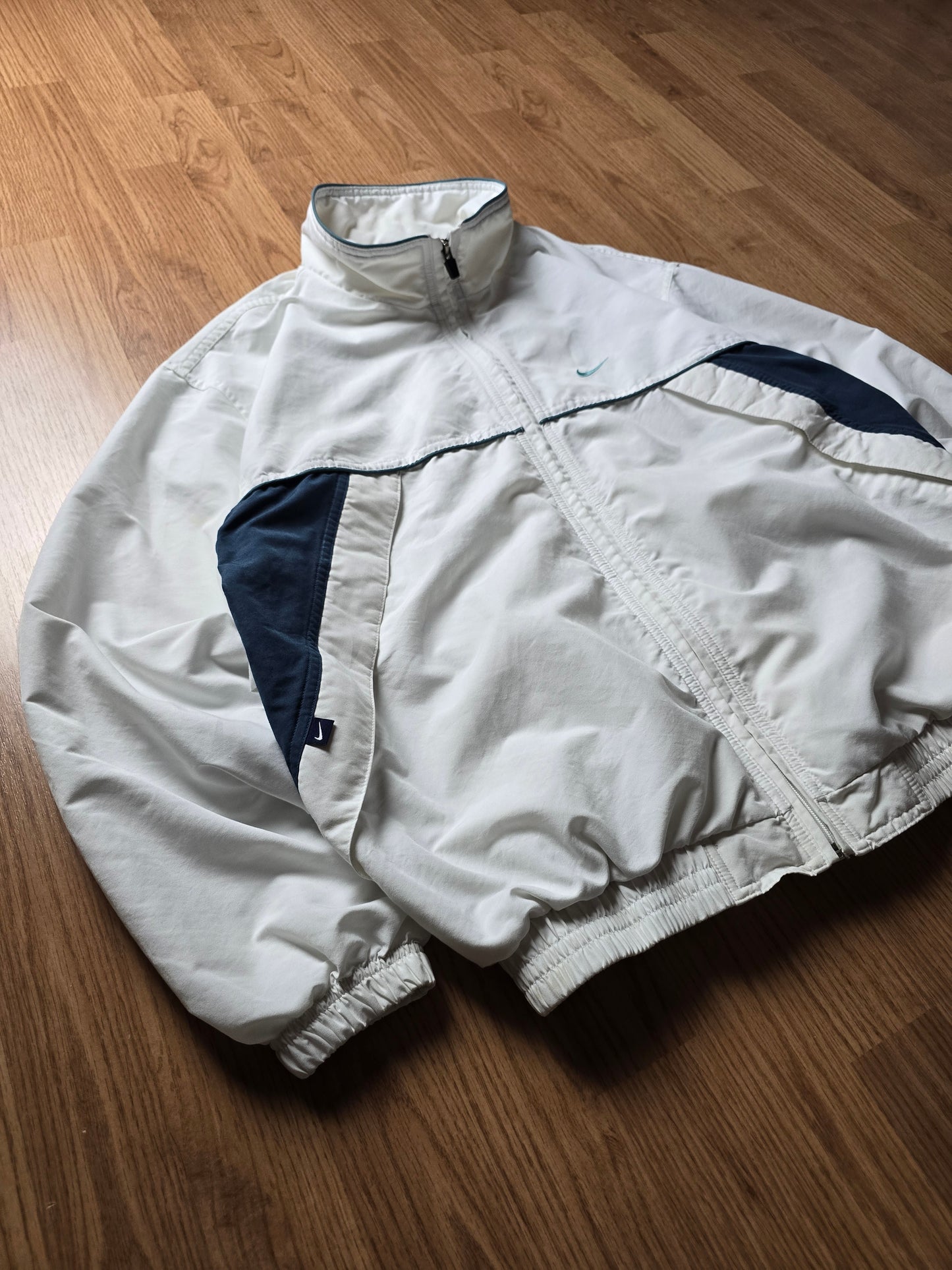 Vintage Nike 90s Embroidered Track Jacket (M/L)