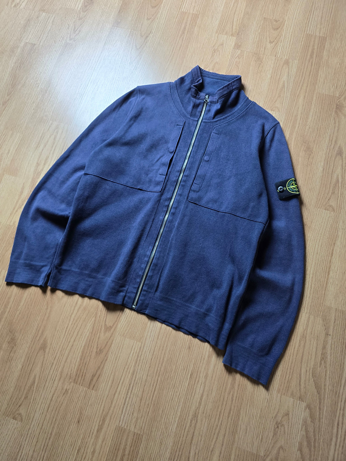 Vintage Stone Island Cotton Zip Jumper (M)