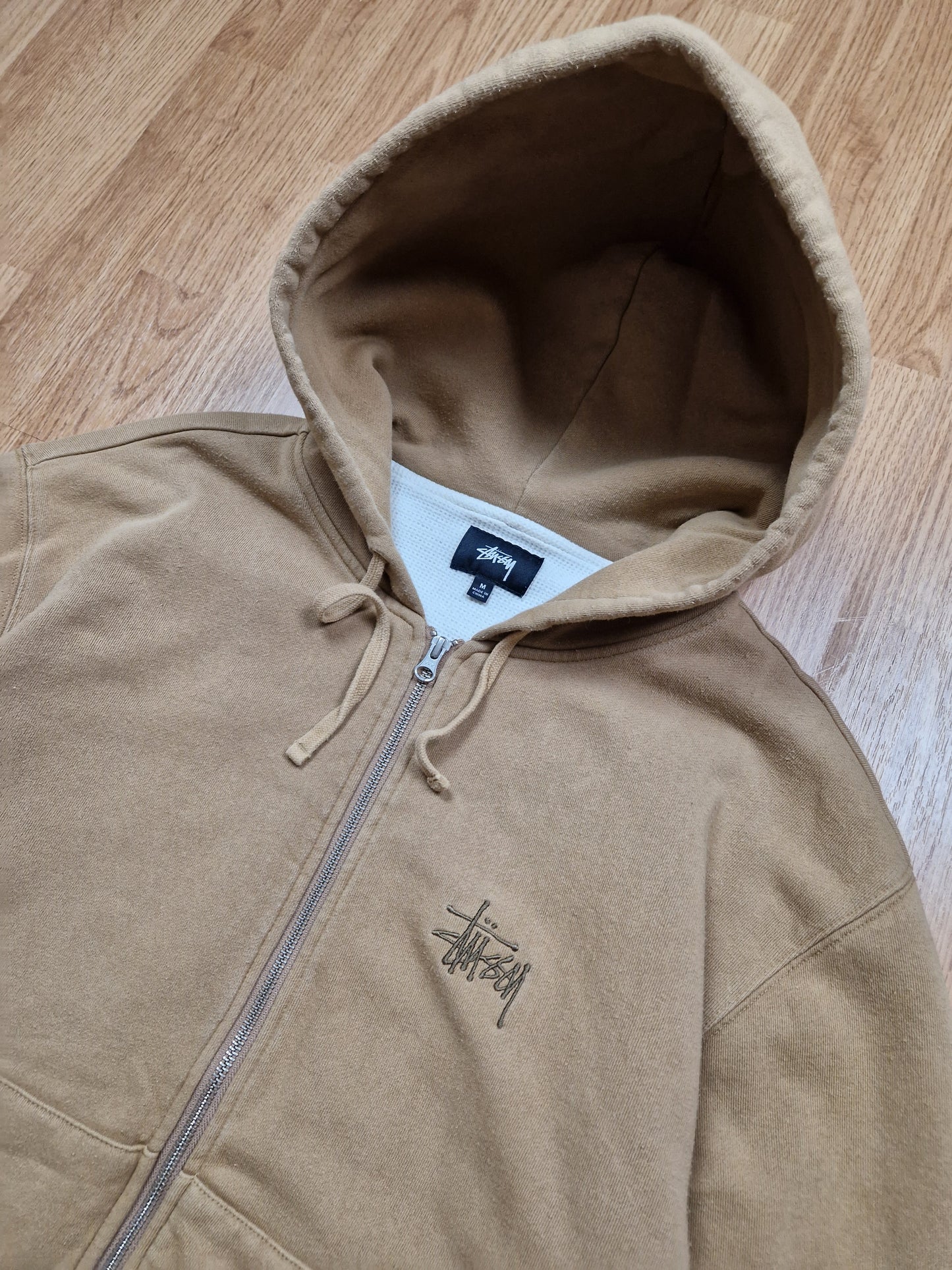Stussy Thermal Lined Zip Hoodie (M)