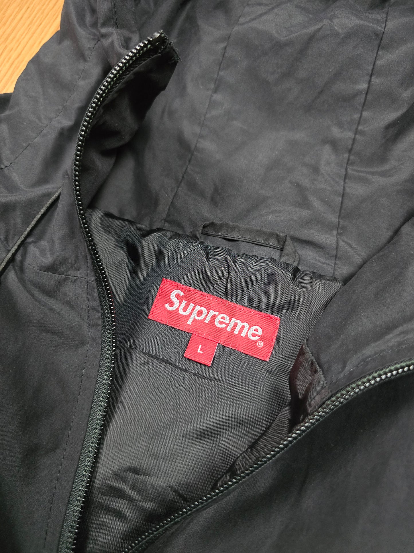 Supreme Water resistant Lightweight Nylon Hooded Jacket (L)