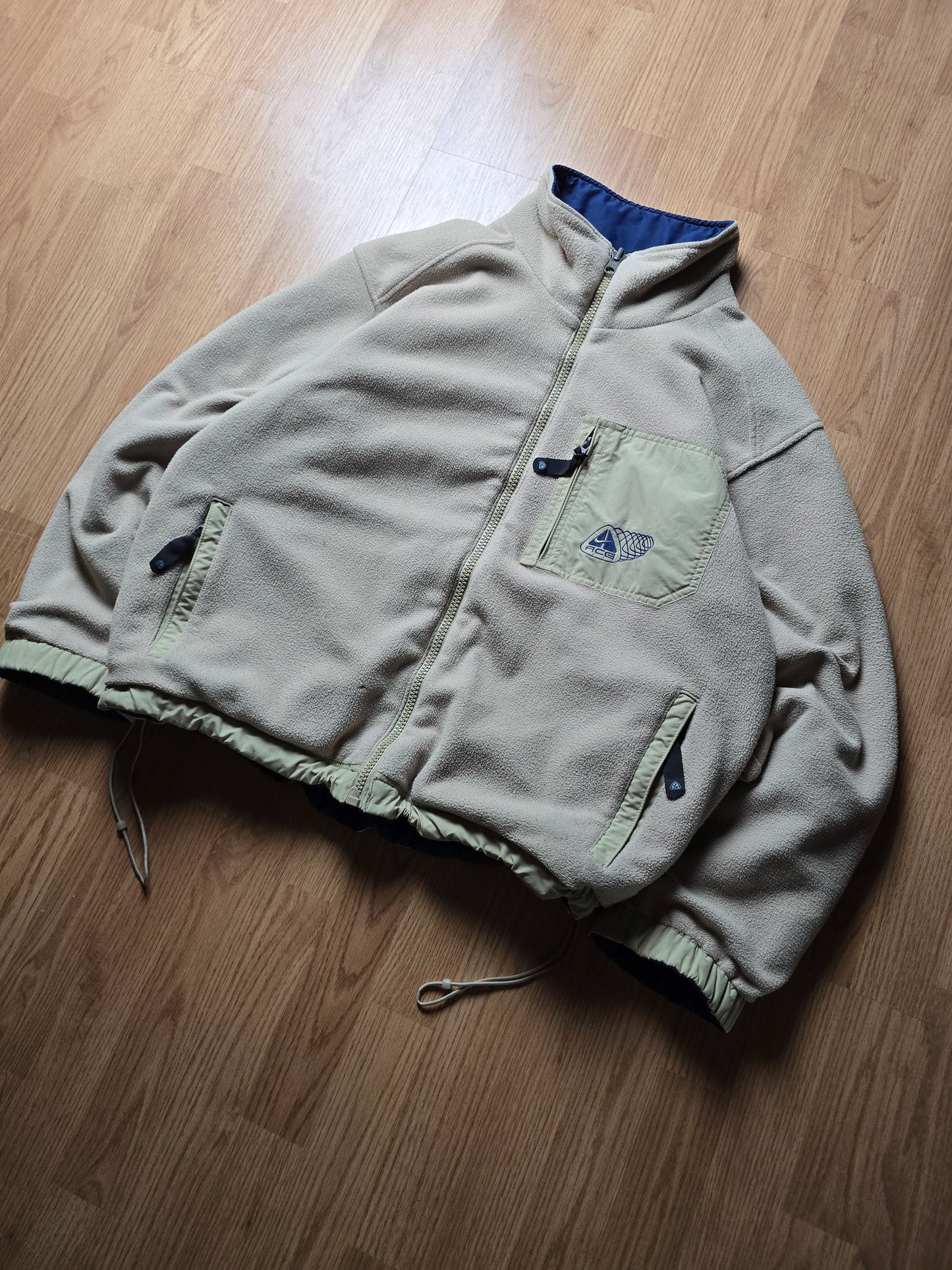RARE 00s Nike ACG Reversible Heavyweight Fleece Jacket (M/L)