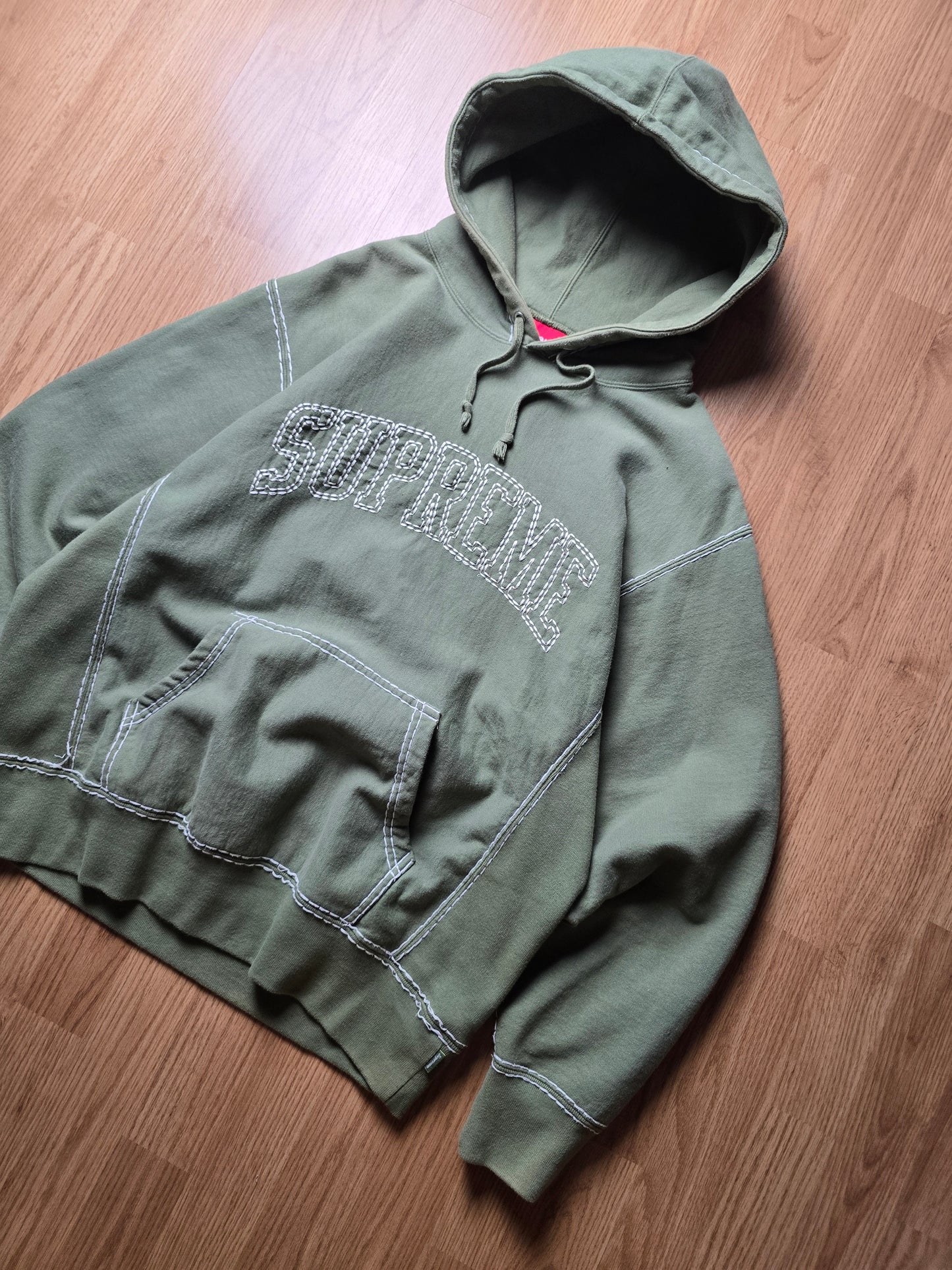Supreme Big Stitch Hoodie (M)