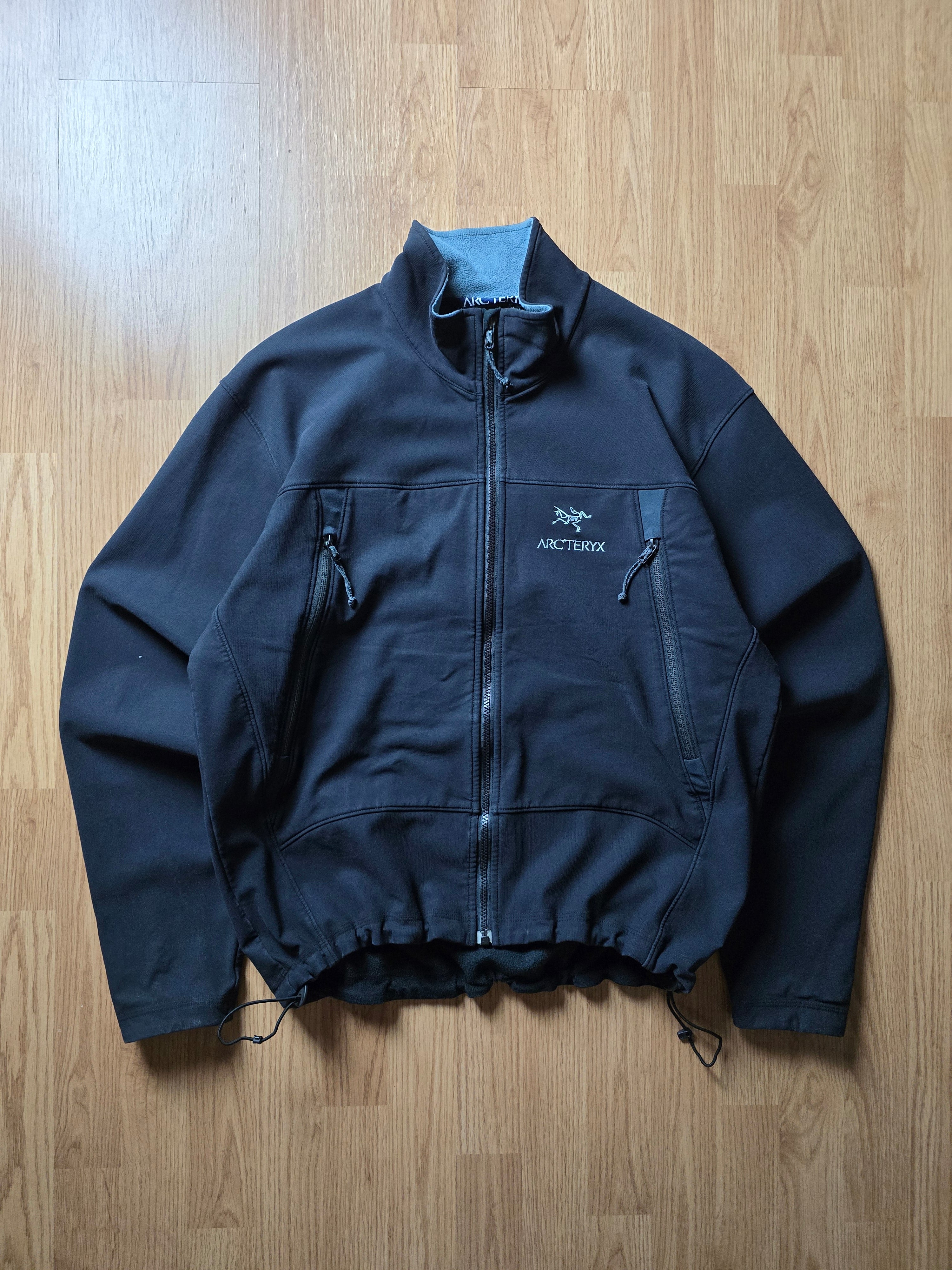 アークテリクス　gamma sv jacket Arc'teryx Vintage Gamma SV Jacket XL Navy Black Polartec Softshell