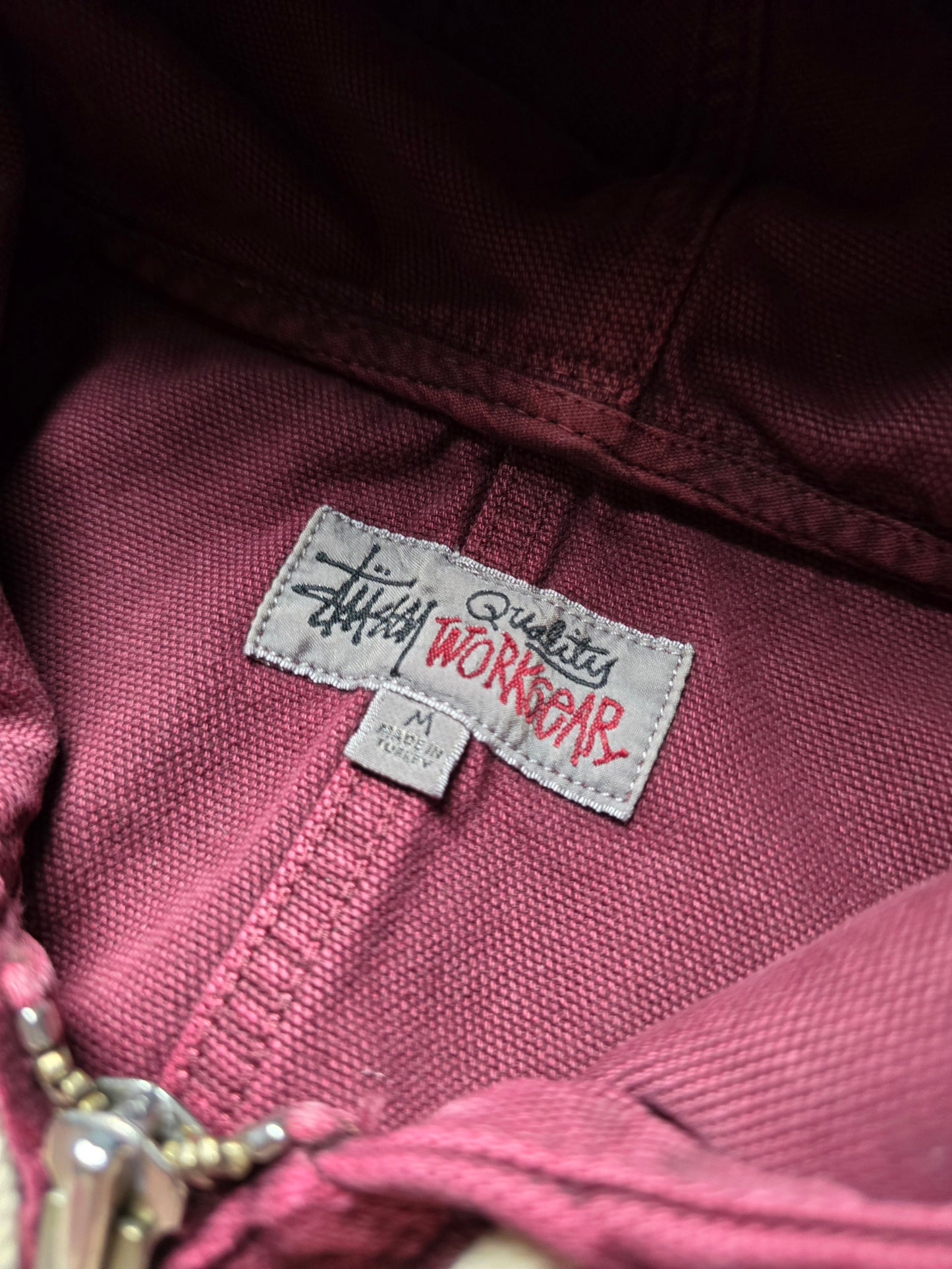 Stussy Unlined Canvas Work Jacket (M)