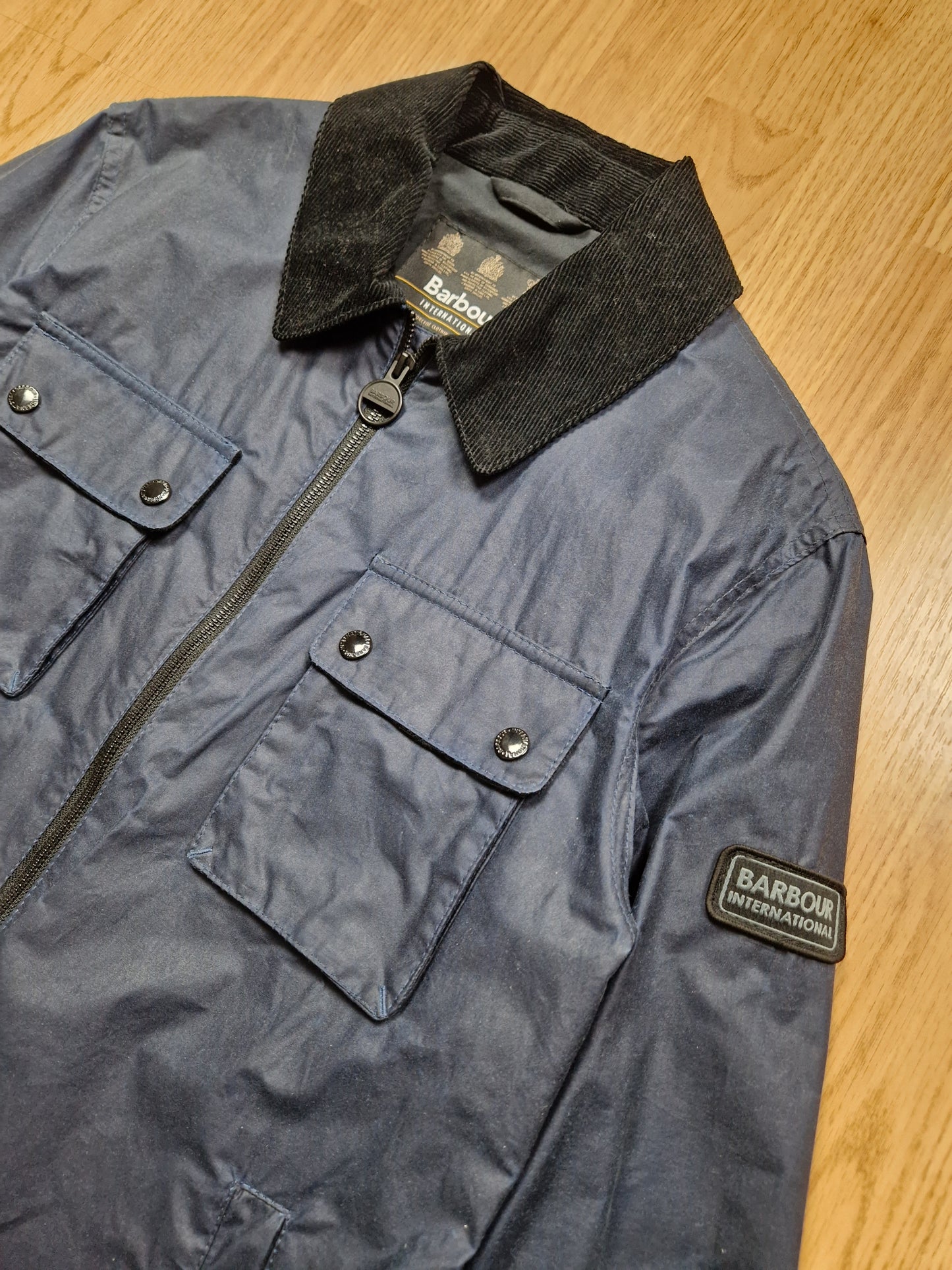 Barbour International Wax Jacket (S)