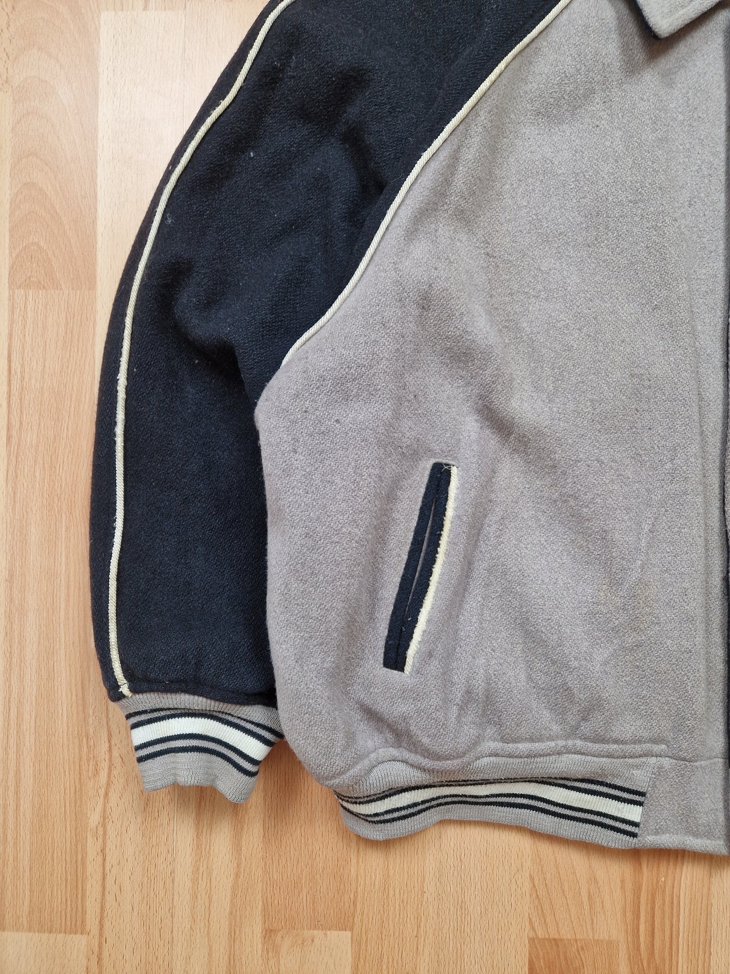 Vintage 90s Avirex Heavyweight Wool Varsity Jacket (XL)