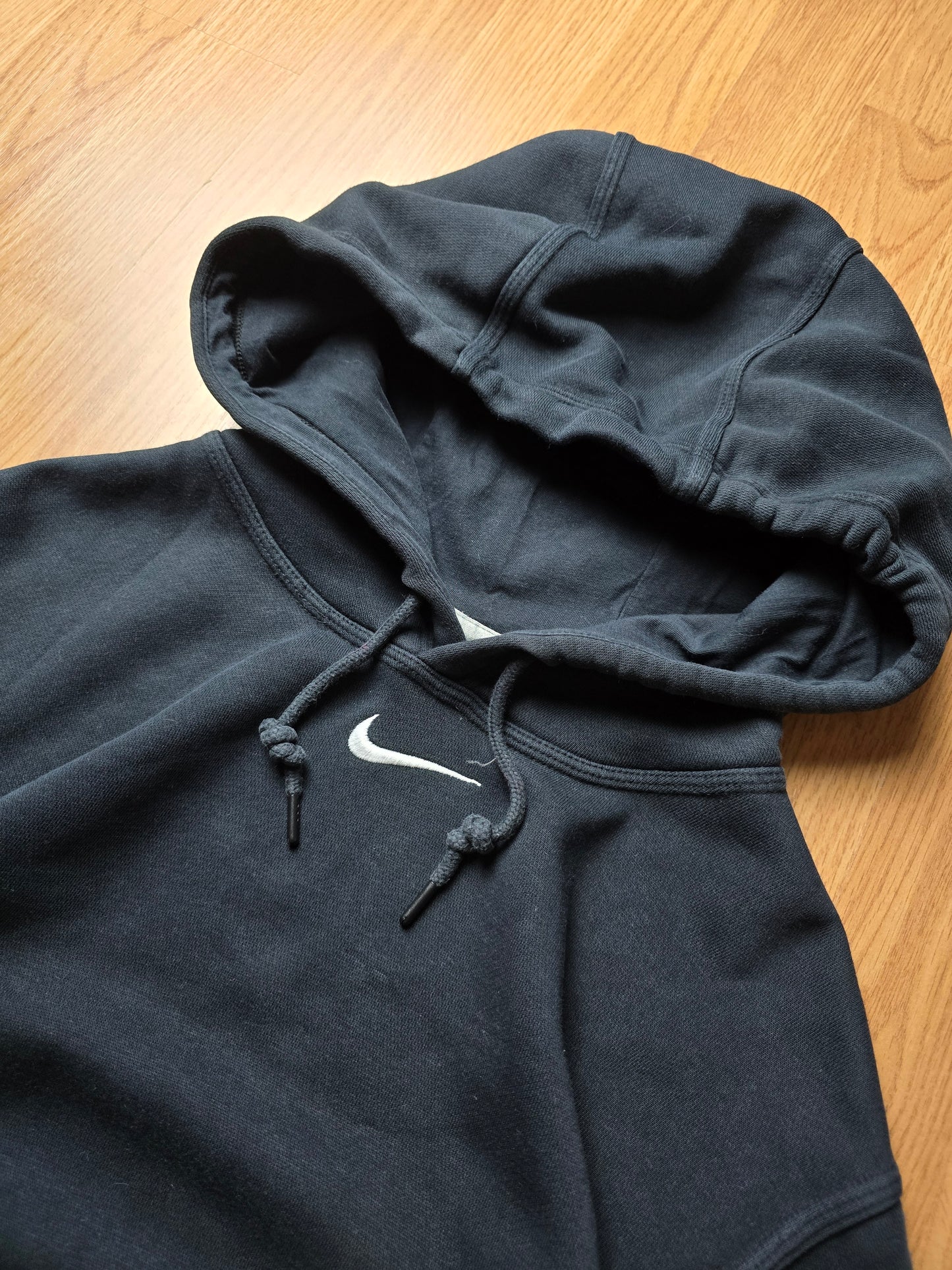 00s Nike Centre Swoosh Embroidered Hoodie (S/M)