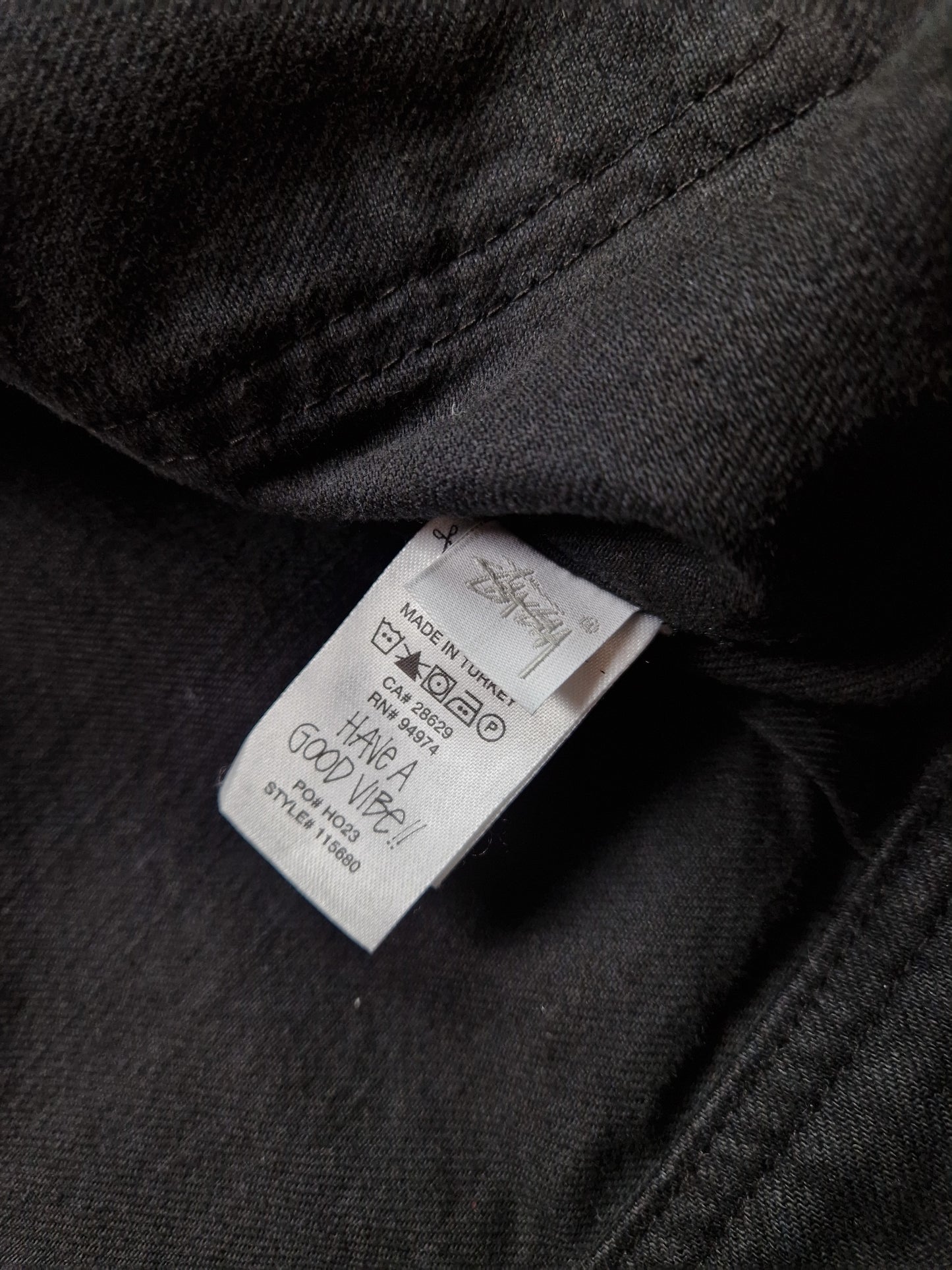 Stussy Overdyed Zip Work Jacket (L)
