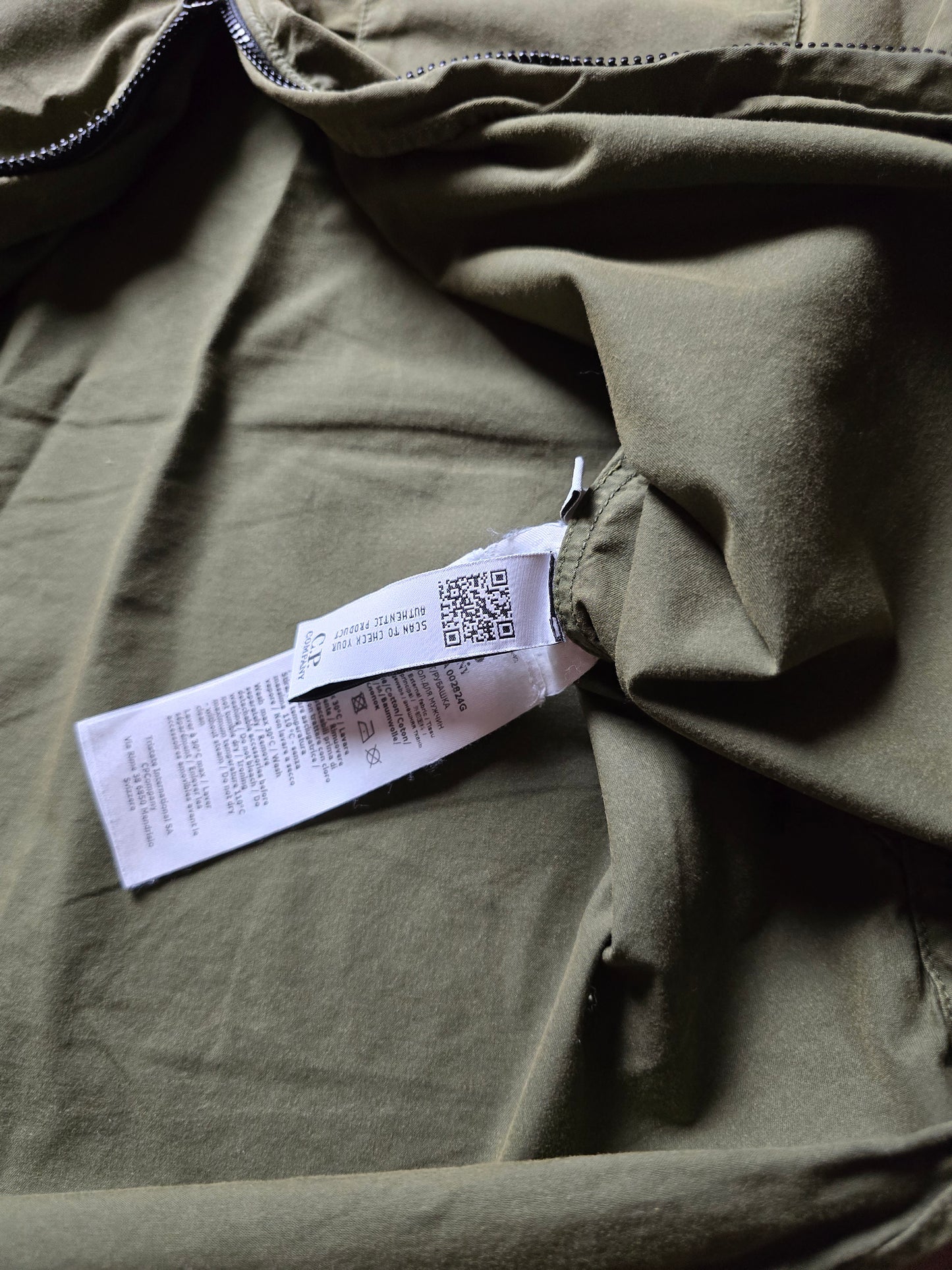 C.P. Company Zip Up Overshirt (M)