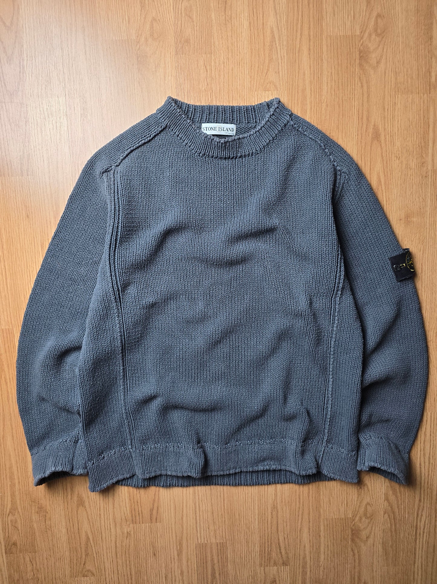 Vintage Stone Island AW01 Cotton Knit Sweater (XL)