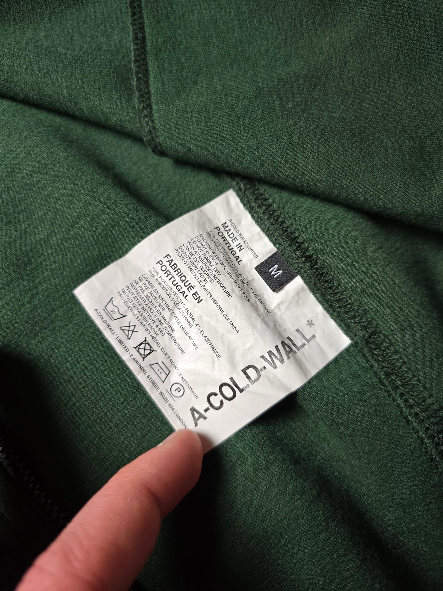 A Cold Wall Tech Jersey Track Jacket (M)