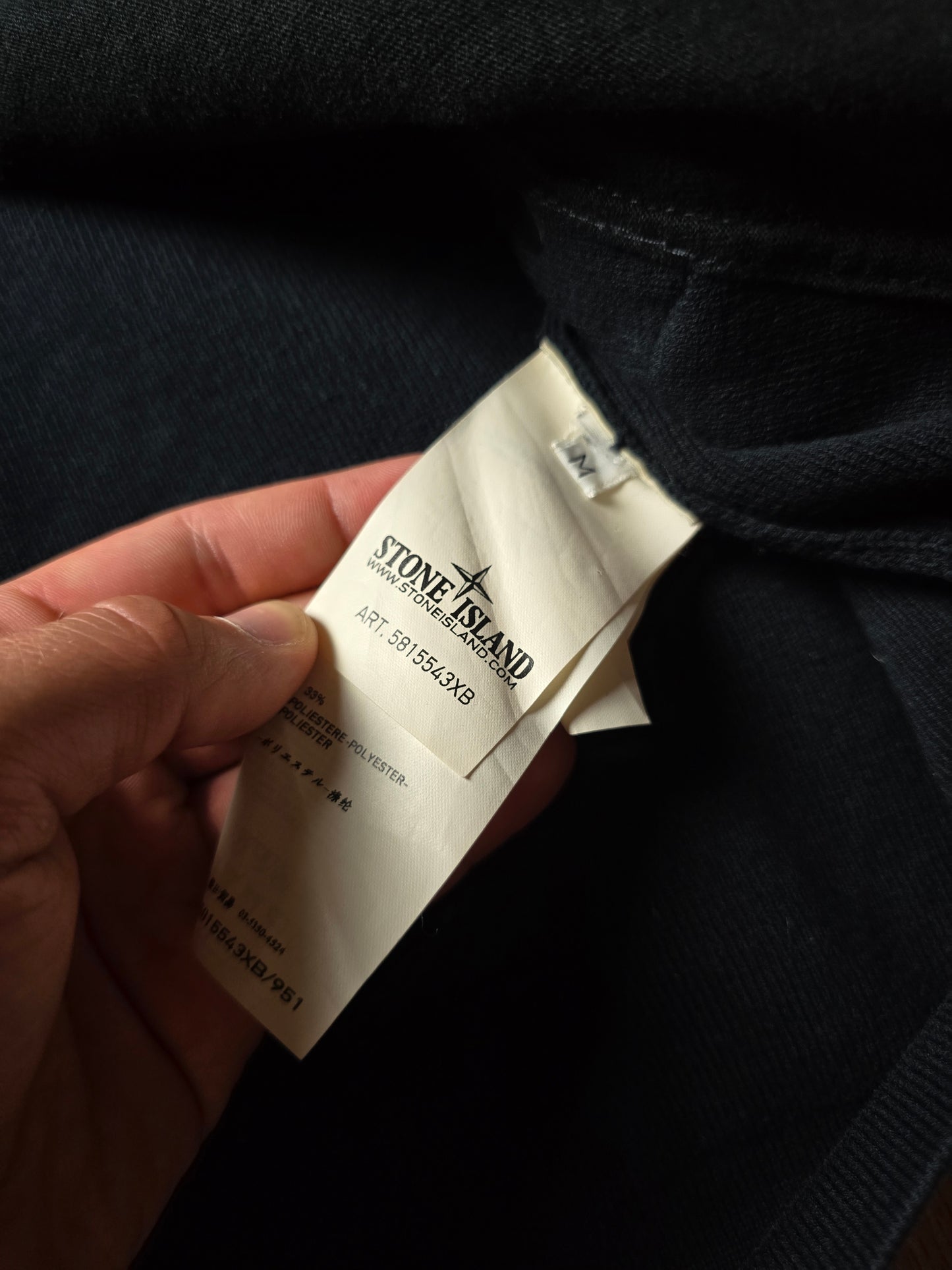 SS13 Stone Island Marina Luminescent Cardigan (M)