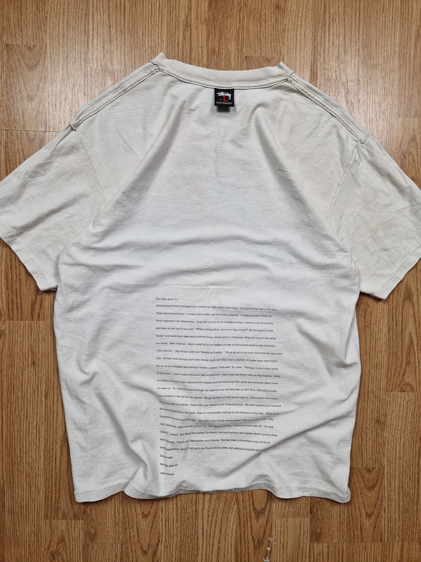 Vintage Stussy x Josh Cheuse 'The Specials' T-shirt (L)