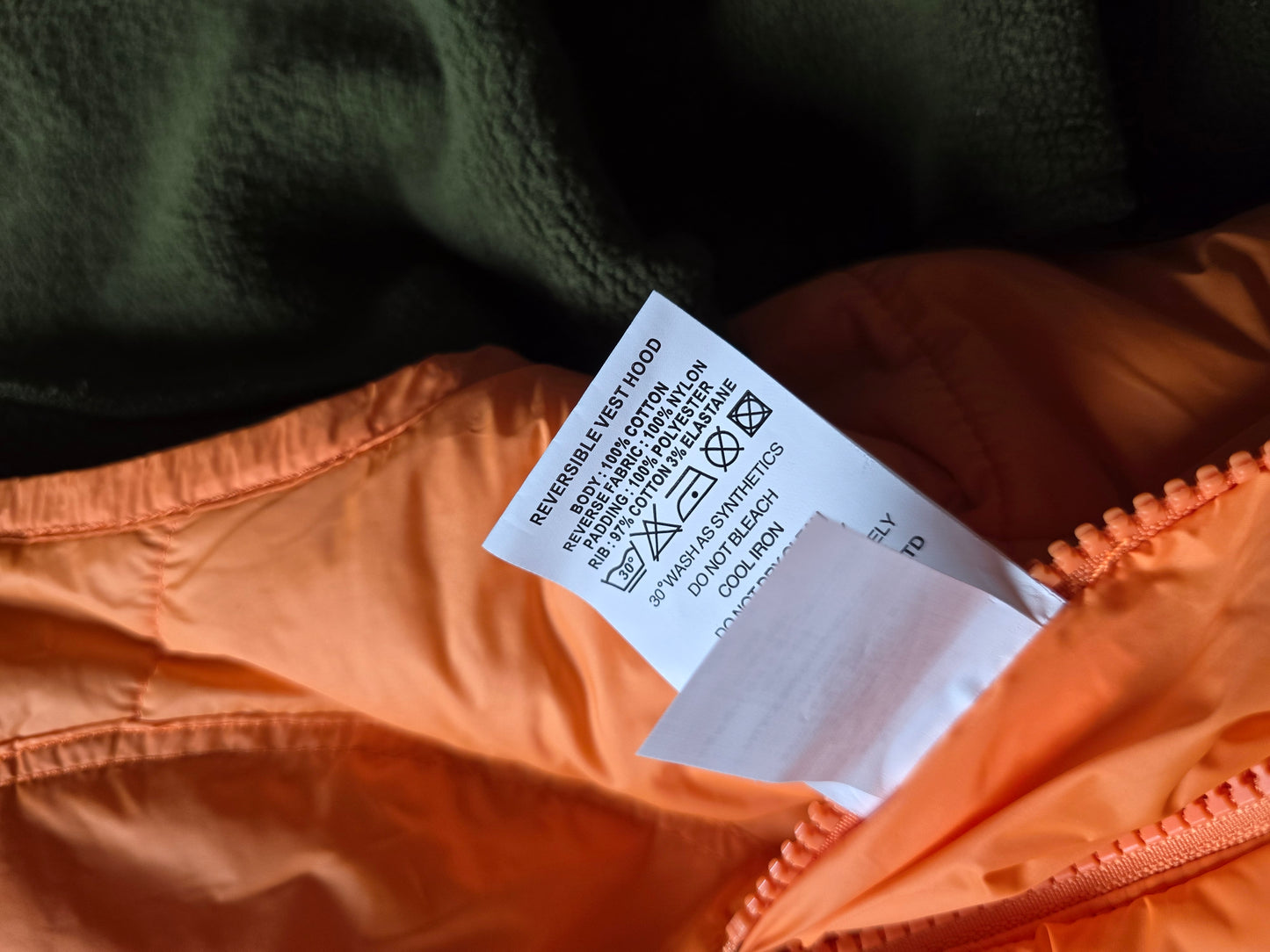 Palace Reversible Vest Hood Jacket (L)