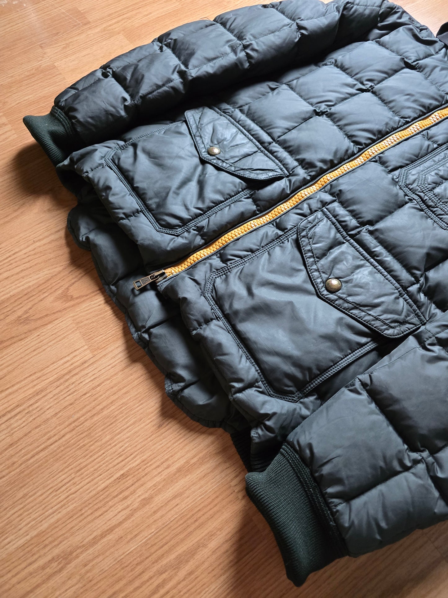 Moncler Remis Giubbotto Hooded Down Puffer Jacket (S)