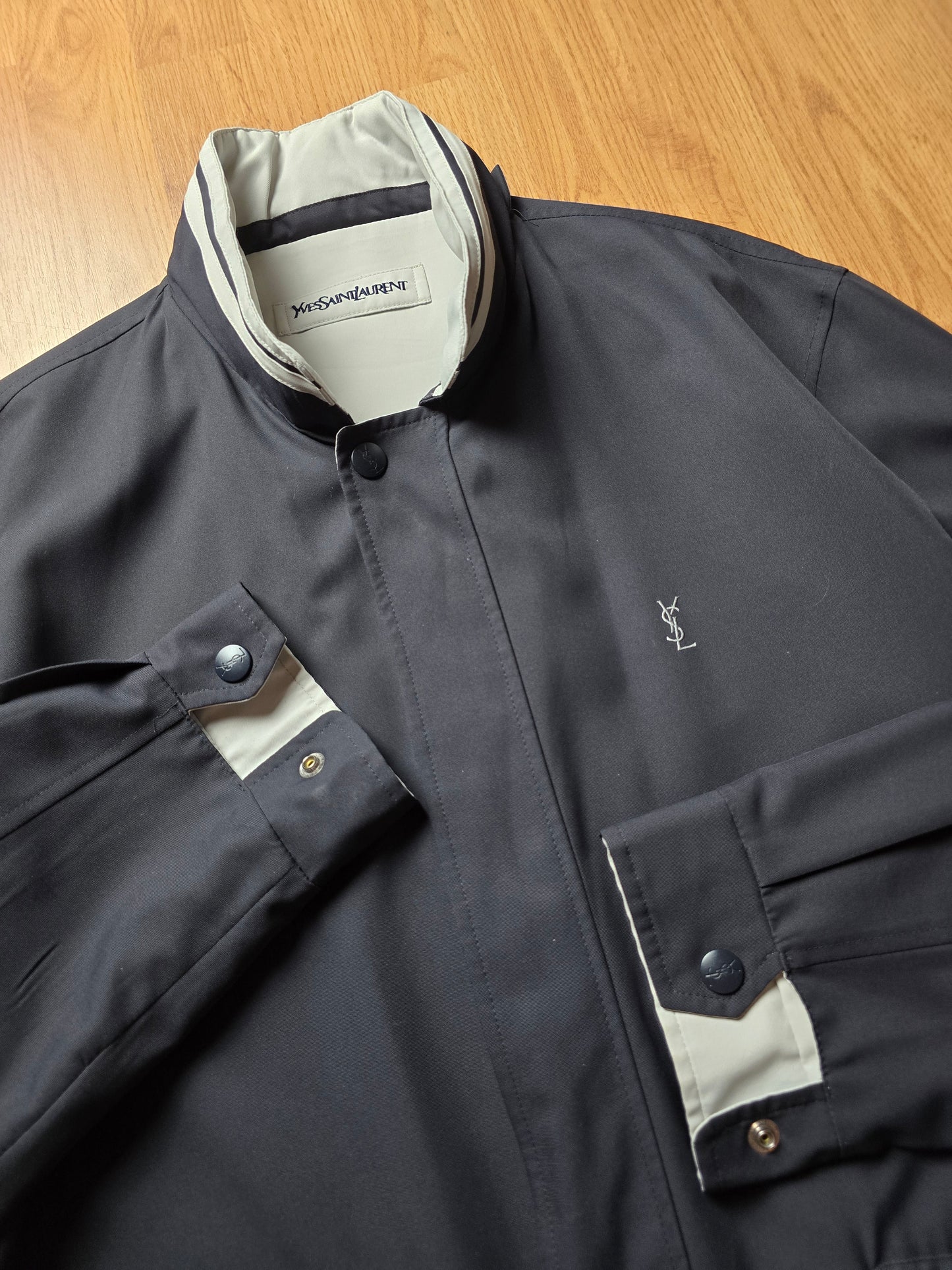 Vintage YSL Reversible Harrington Jacket (M)