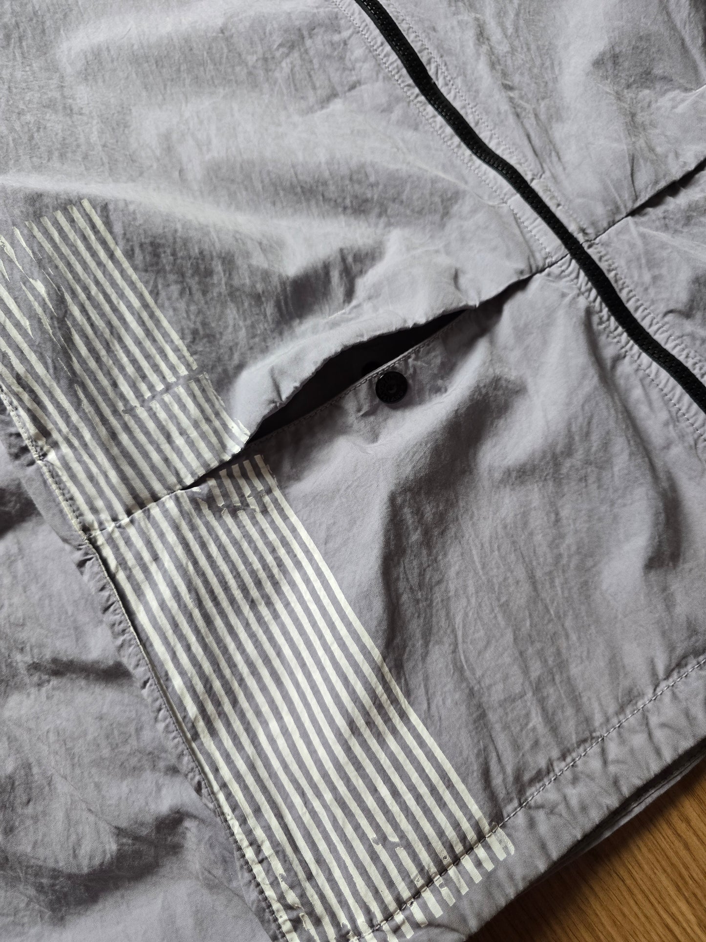 Stone Island Marina 50 Fili Zip Overshirt (L)