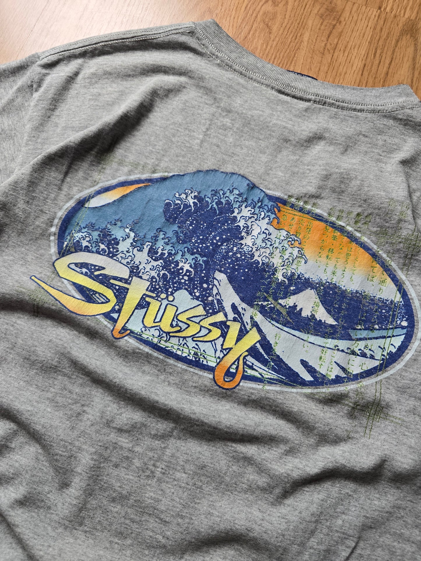 90s Stussy Single Stitch Surf T-shirt (M/L)