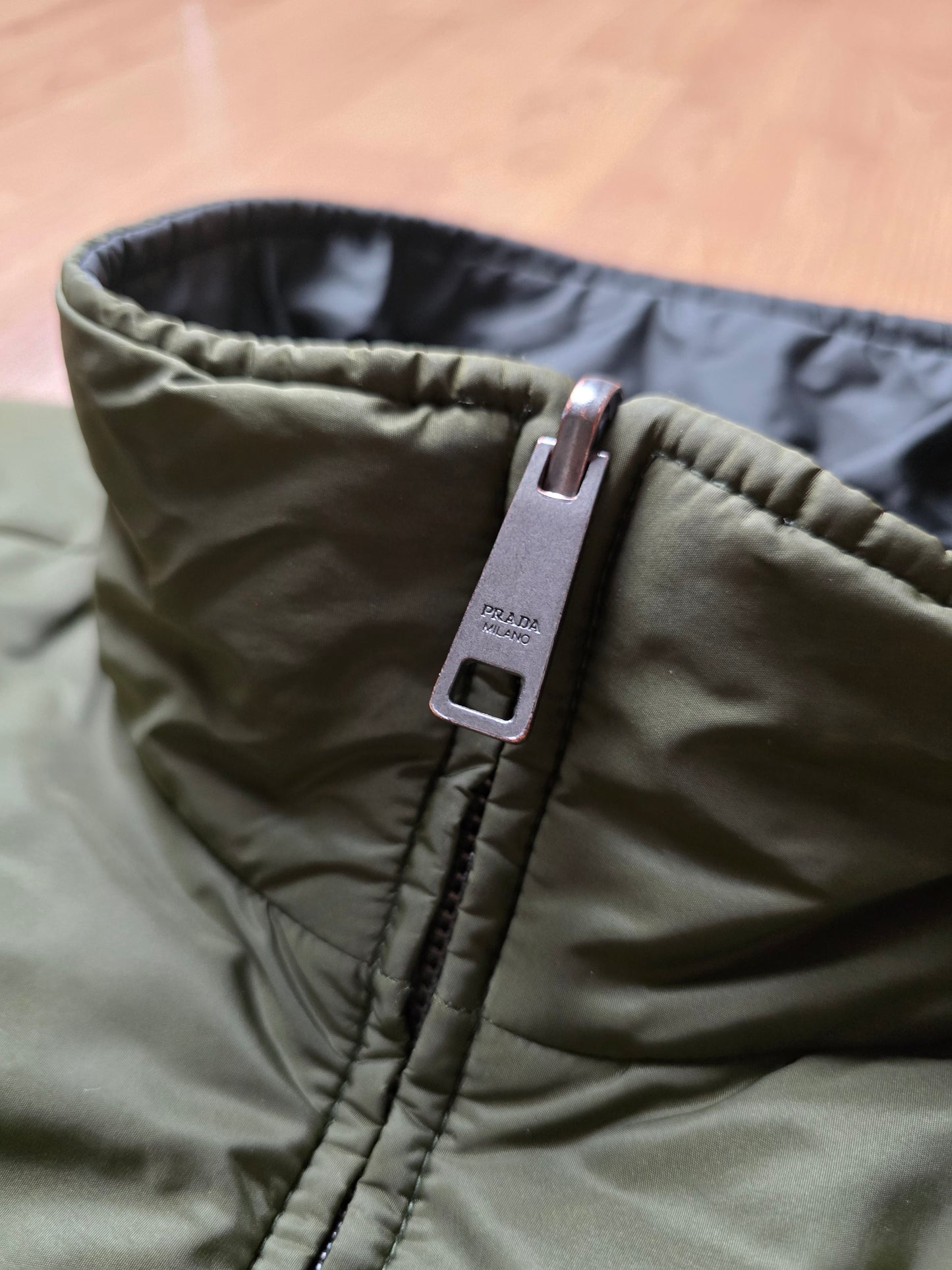Prada Sport 2015 Red Tab Reversible Padded Jacket (M)