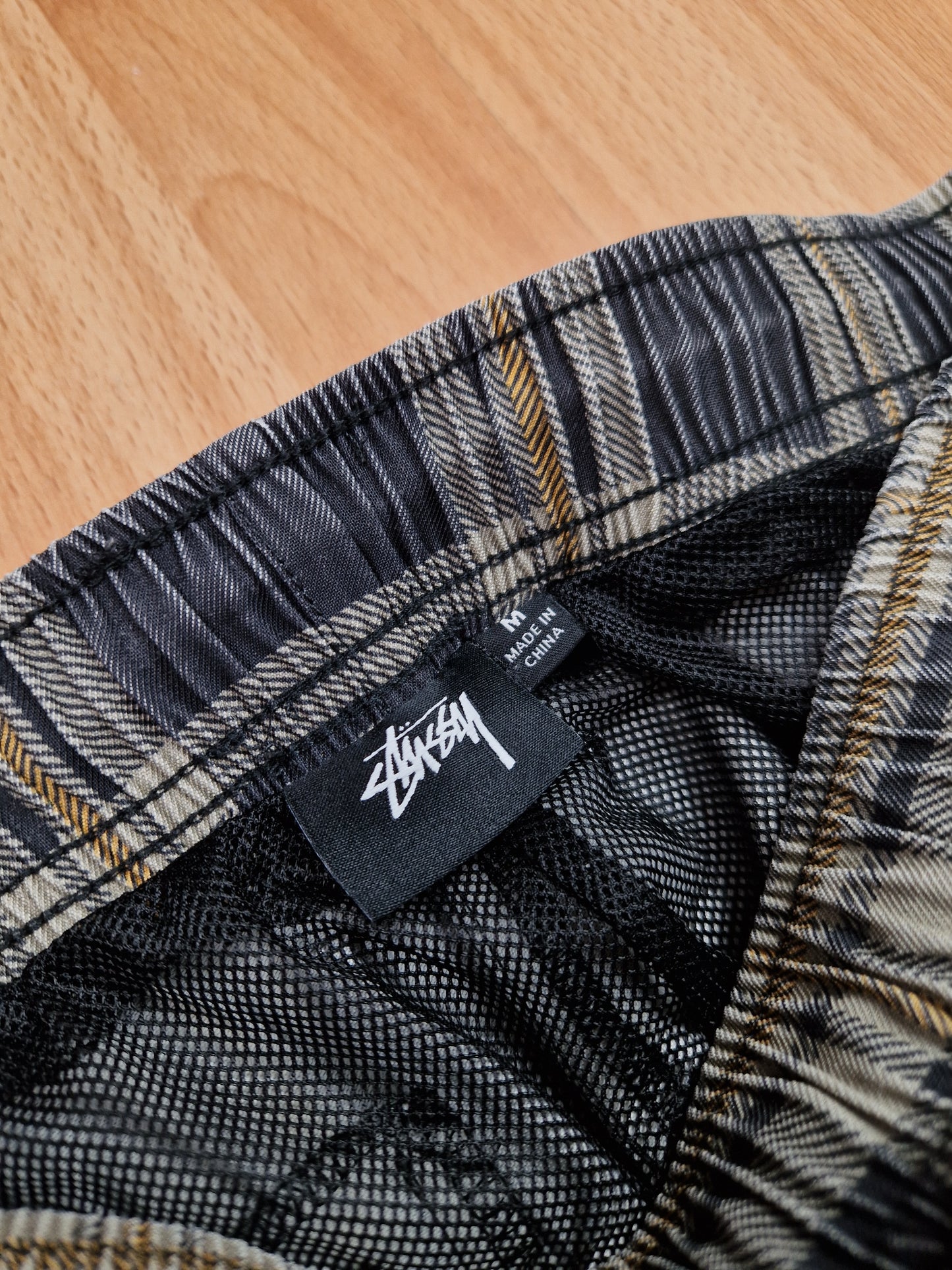 Stussy Plaid Rayon Full Tracksuit (M)