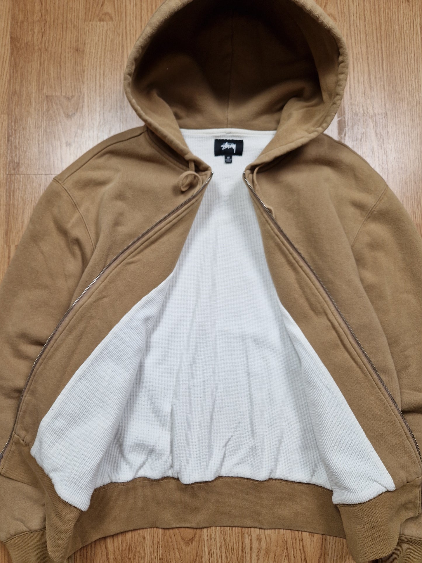 Stussy Thermal Lined Zip Hoodie (M)