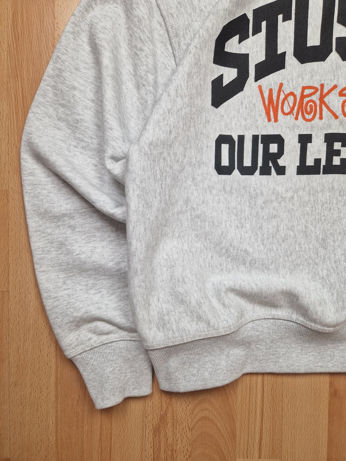 Stussy x Our Legacy Workshop 'Collegiate Pigment Dyed' Crew Sweatshirt (L)